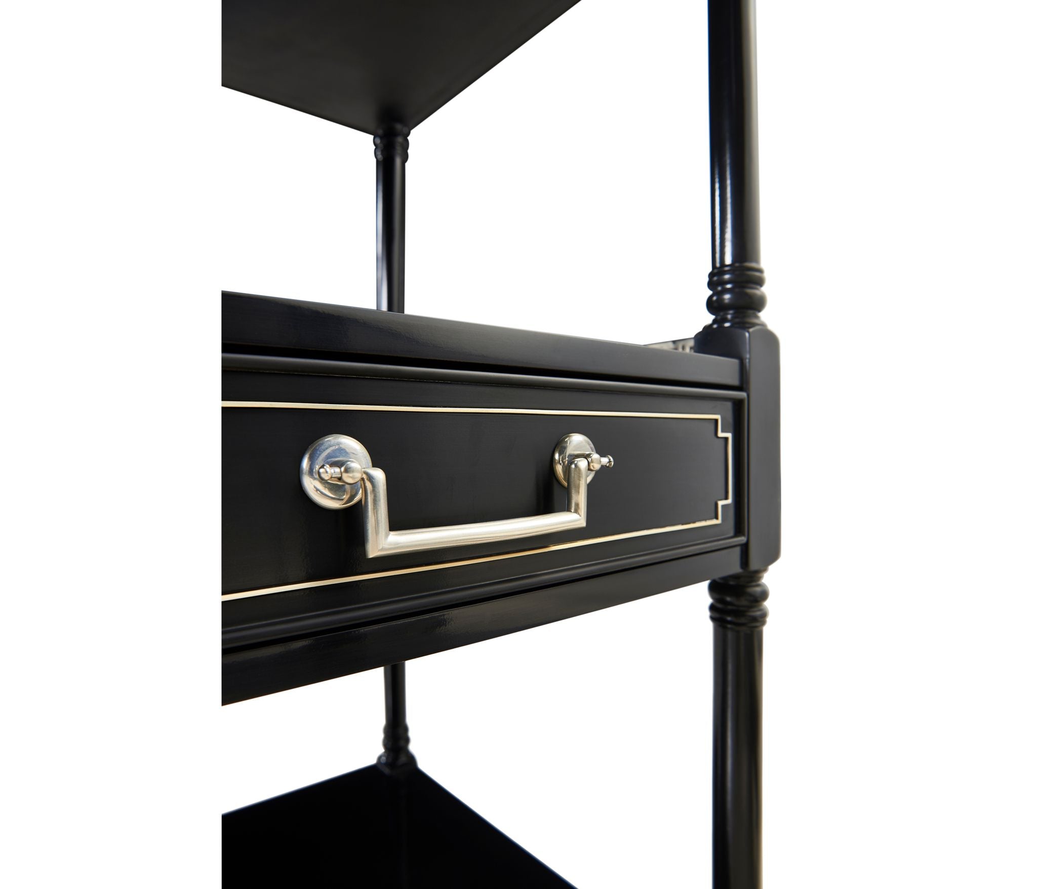 Jonathan Charles Flux Lacquer Etagere