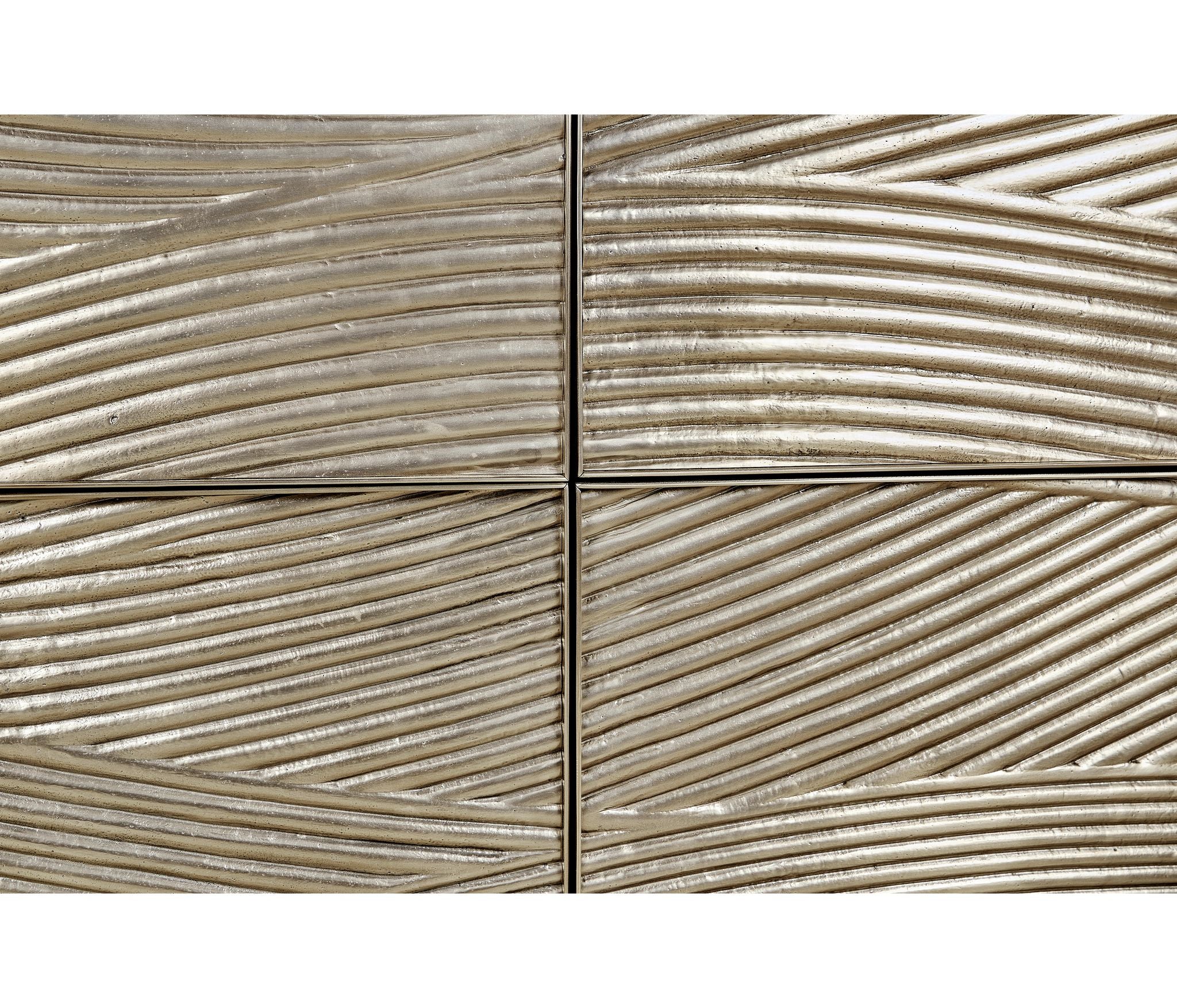 Jonathan Charles Capillary Metal Texture Double Dresser