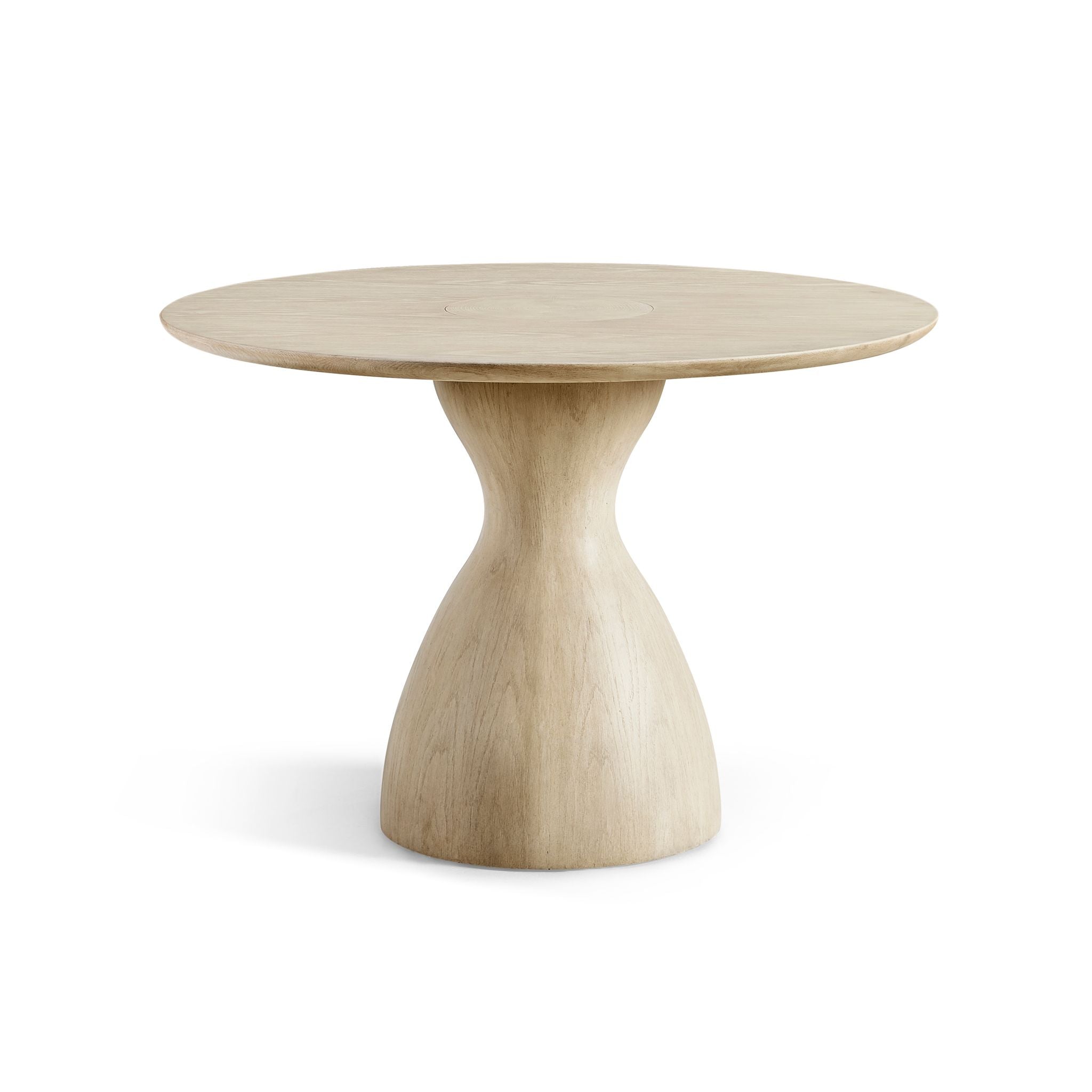 Jonathan Charles Seamount Oak Pedistal Table