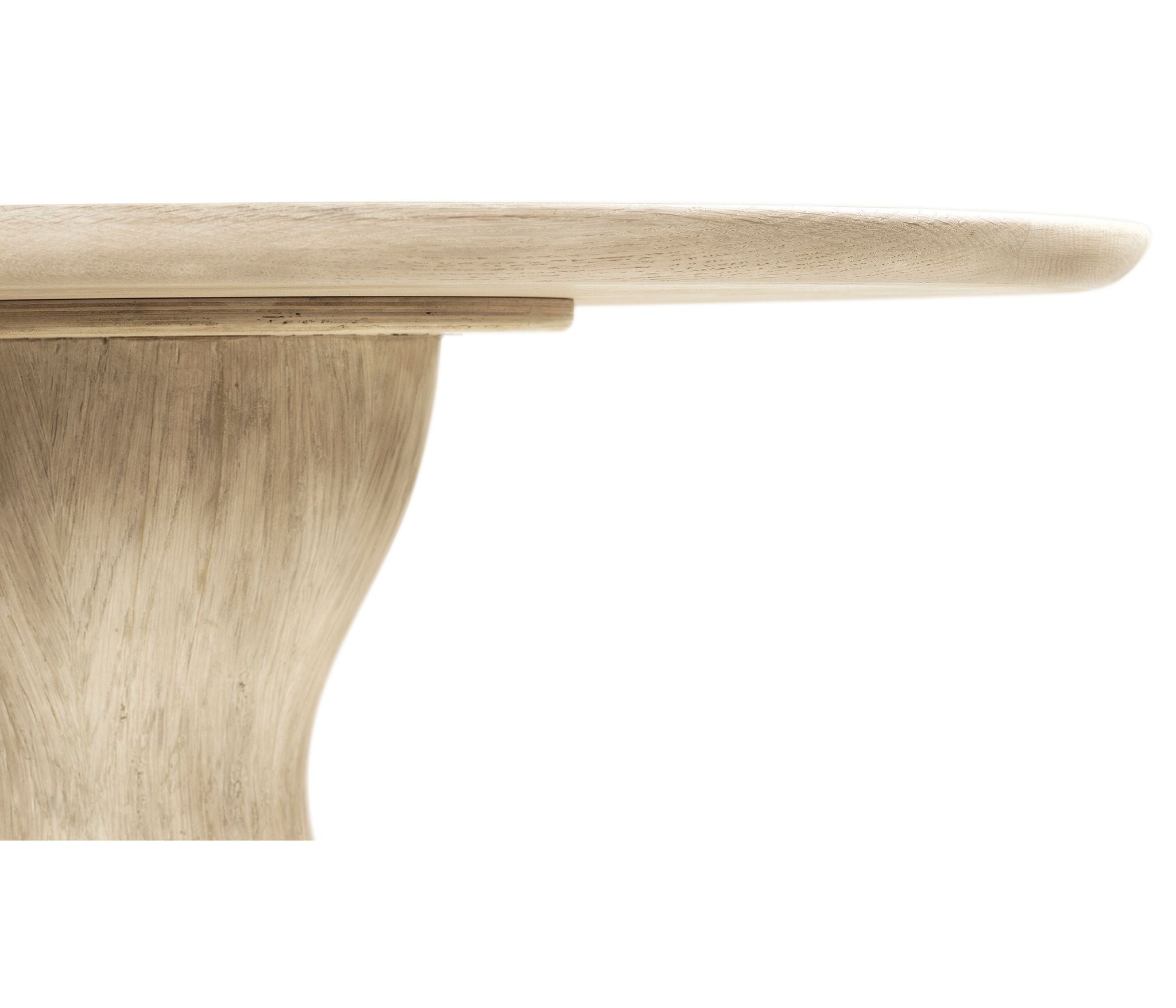 Jonathan Charles Seamount Oak Pedistal Table