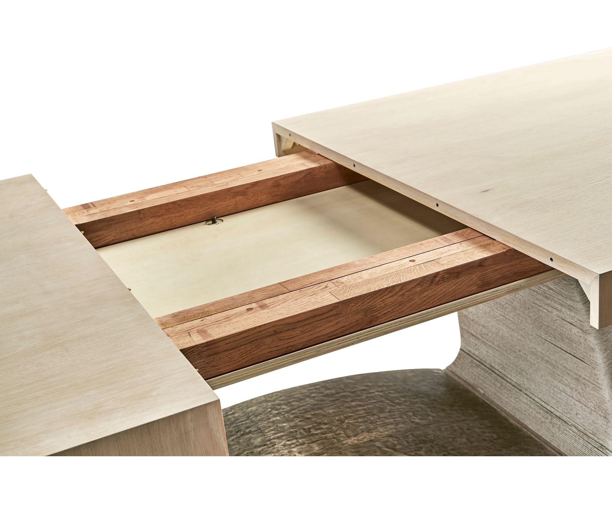 Jonathan Charles Swell Danish Cord Dining Table