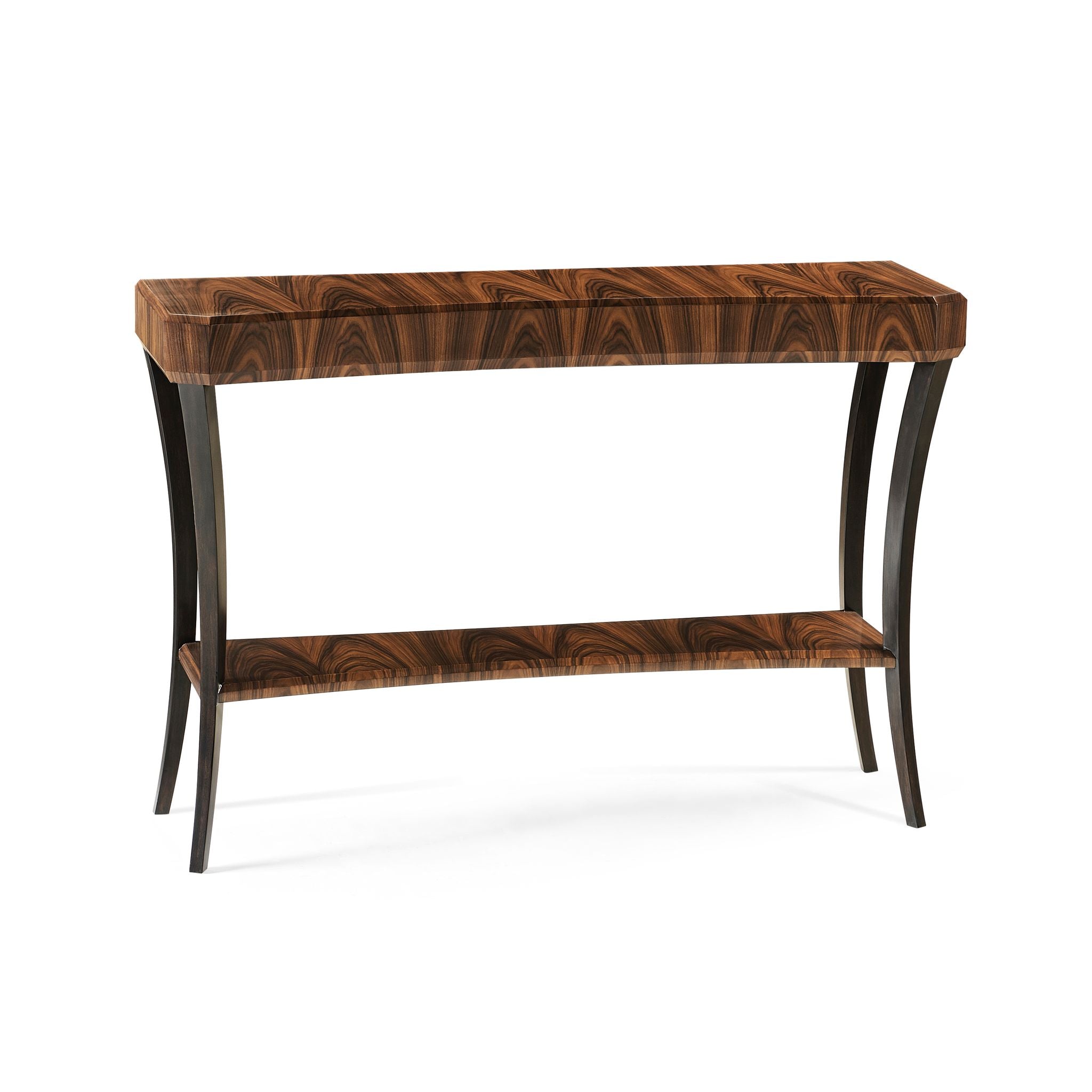 Jonathan Charles Art Deco Satin Console Table