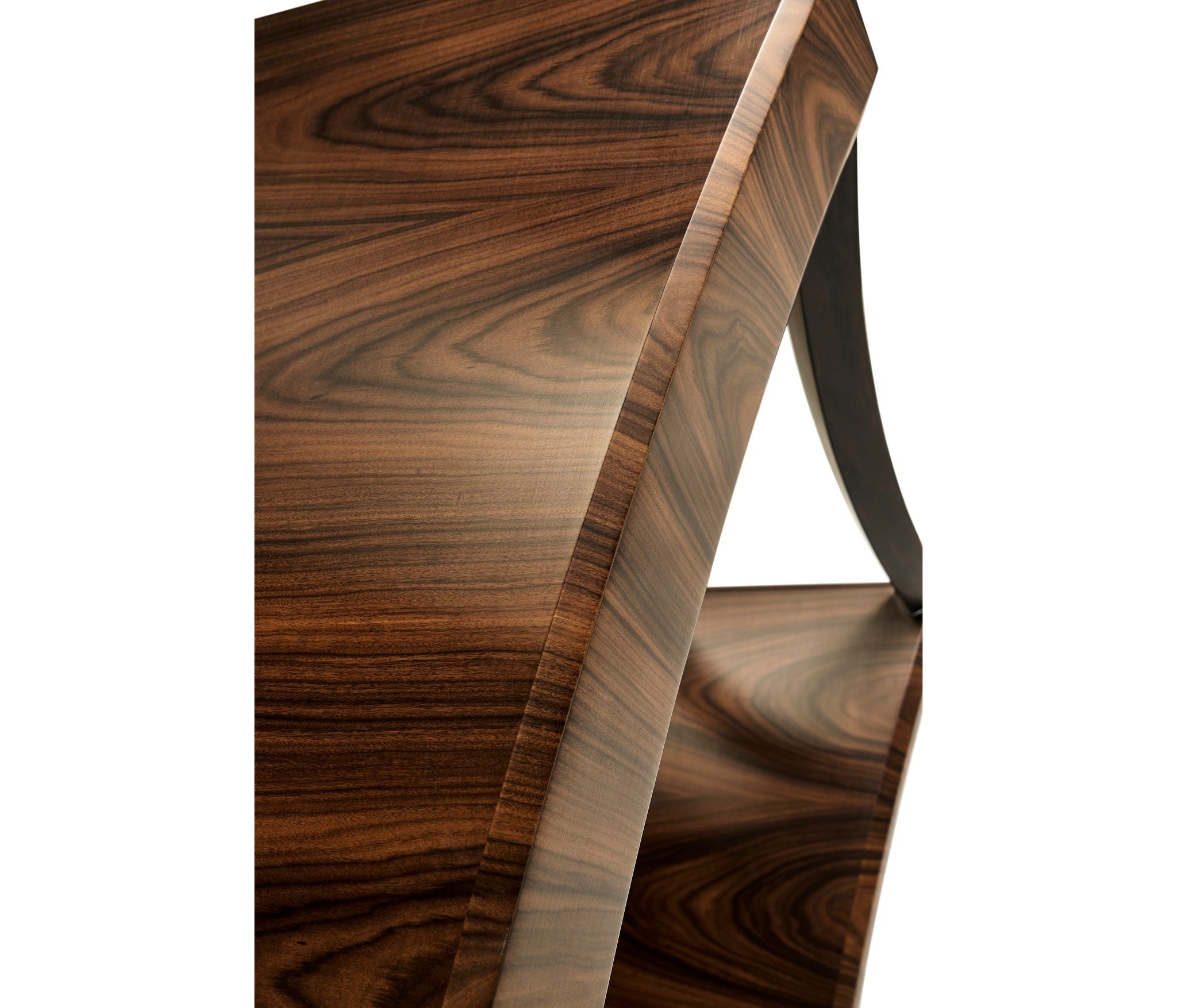 Jonathan Charles Art Deco Satin Console Table