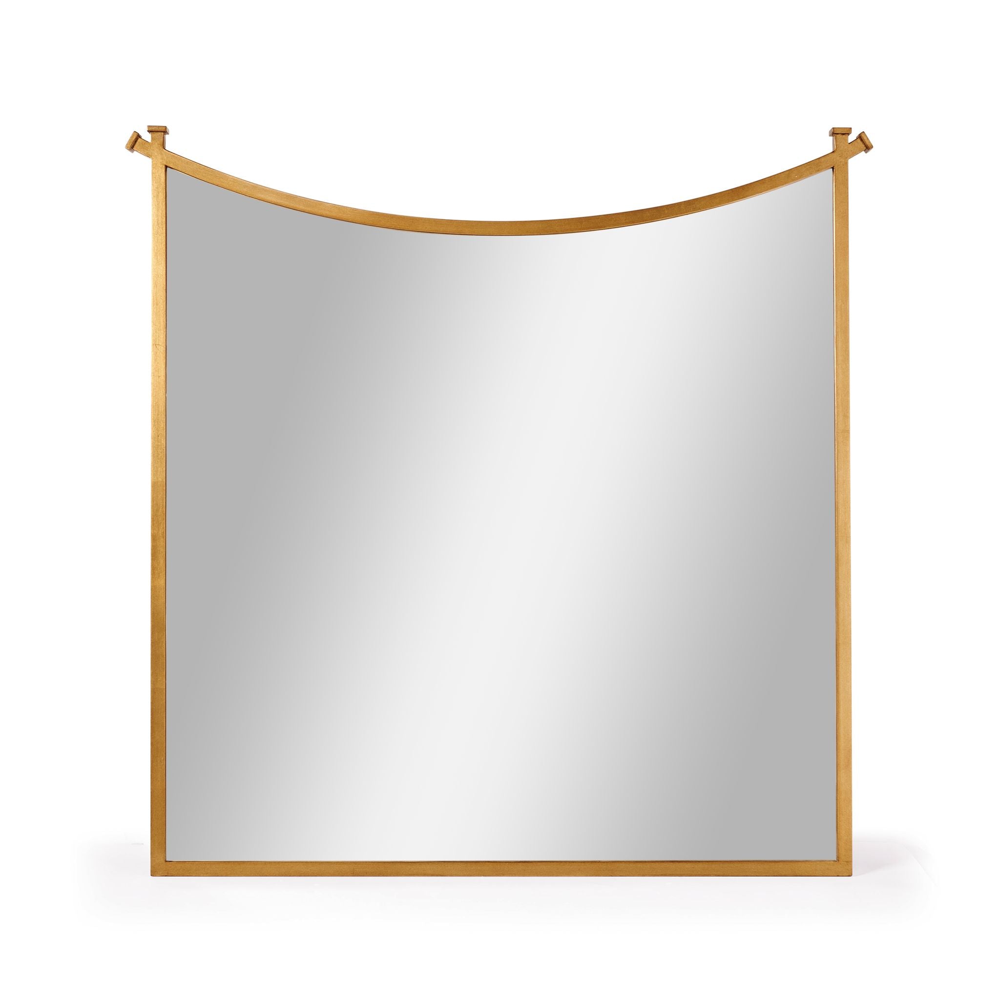 Jonathan Charles Gilded Iron Mirror