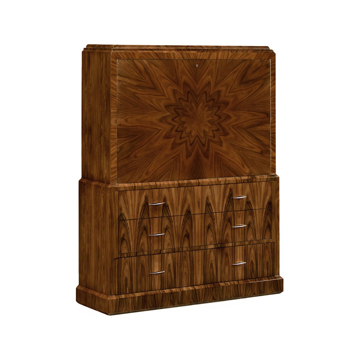 Jonathan Charles Art Deco style secretaire (High lustre)