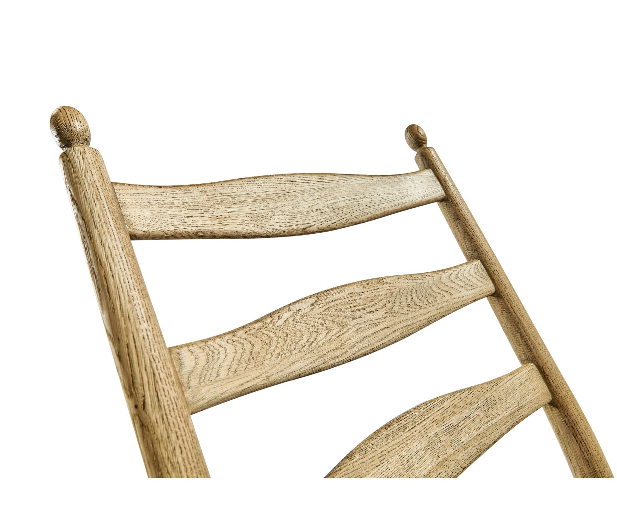 Jonathan Charles Doppler Ladder Back Side Chair — Stripped Oak