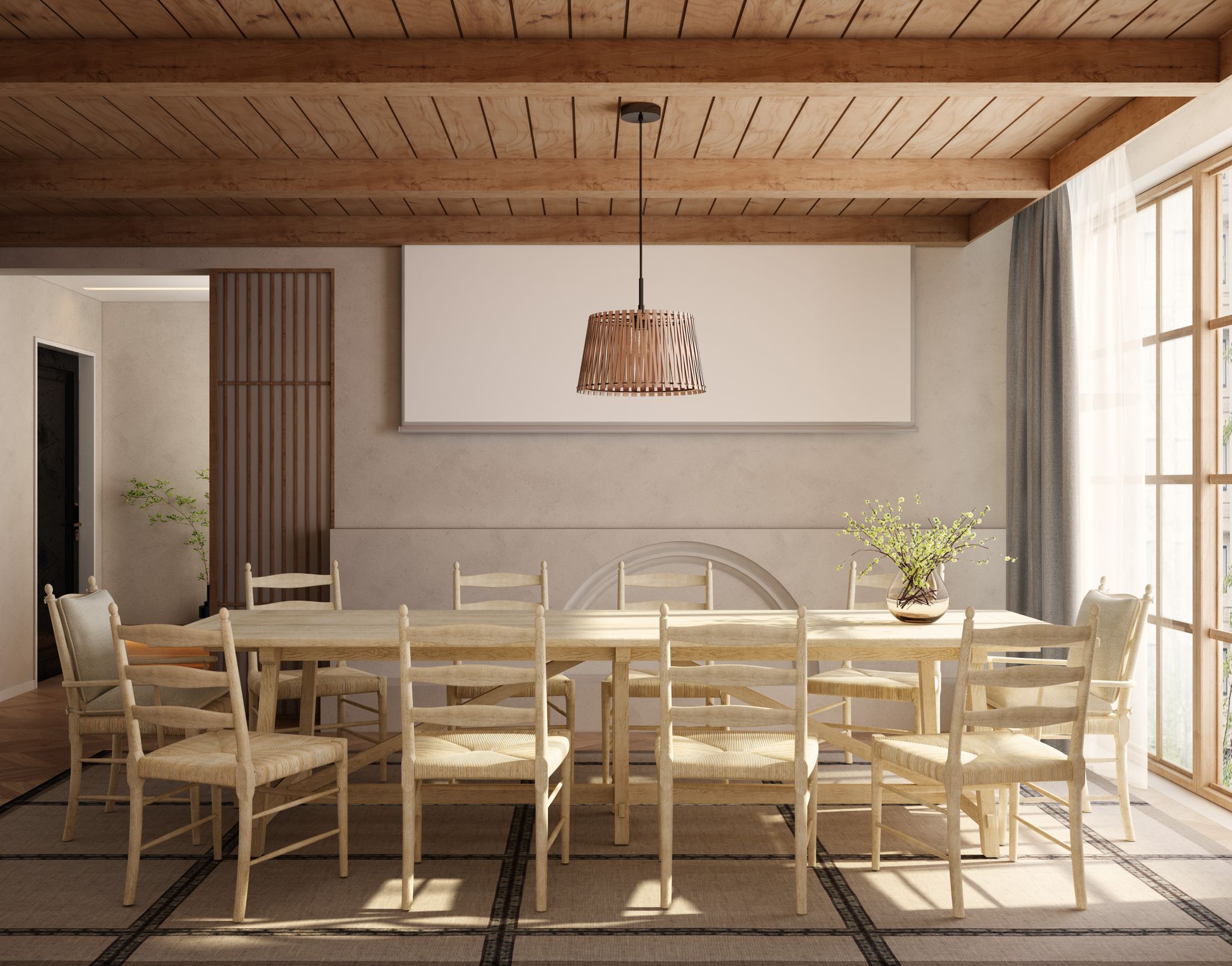 Jonathan Charles Sidereal French Laundry Dining Table
