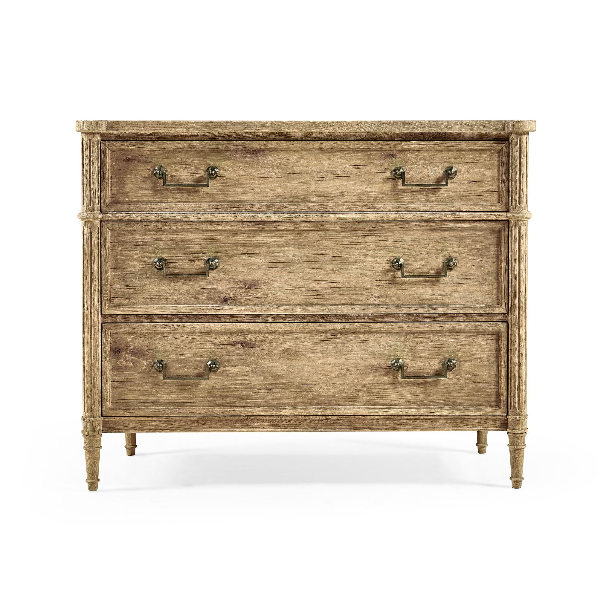 Jonathan Charles Kalpa Drawer Chest - Stripped Chestnut