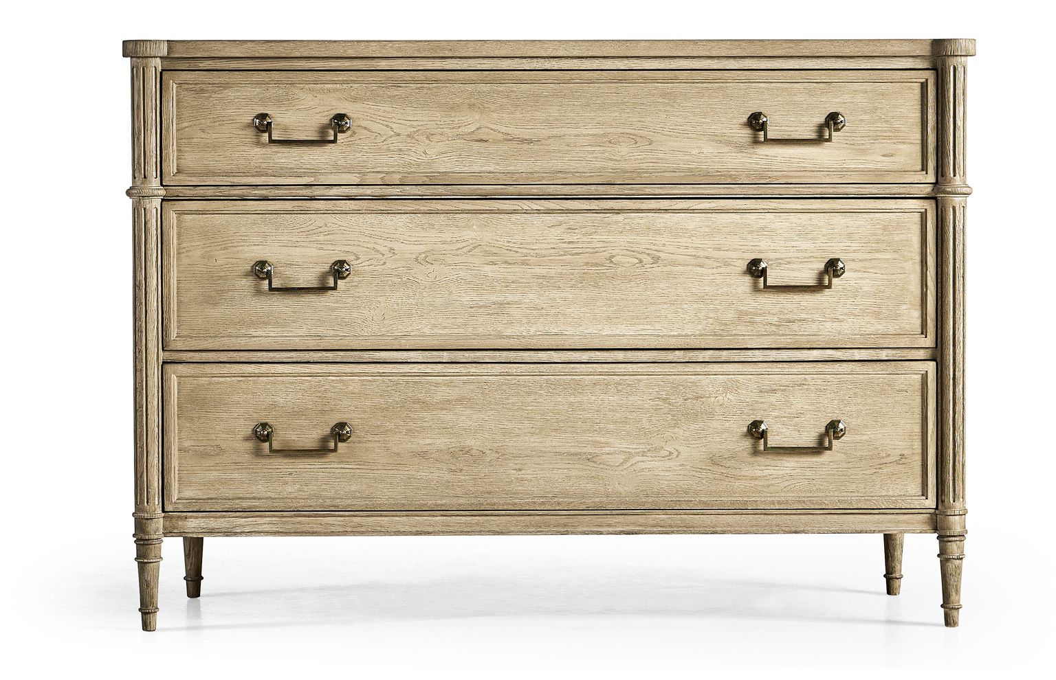 Jonathan Charles Kalpa Drawer Chest - Bleached Chestnut