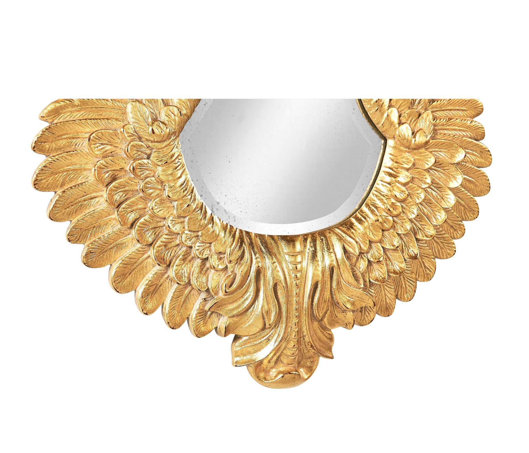 Jonathan Charles Classical "Winged" Wall Mirror