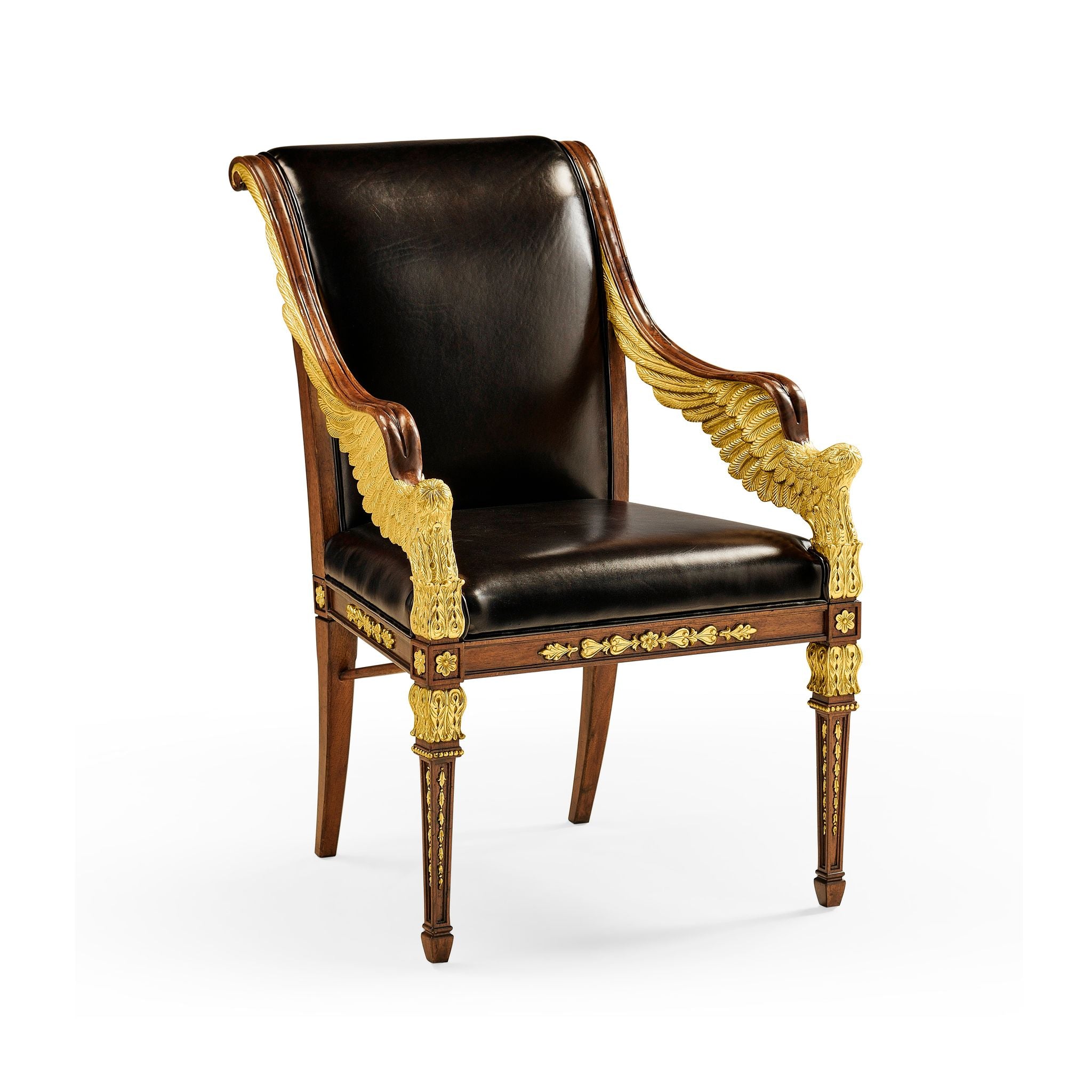 Jonathan Charles Empire Angel Wing Arm Chair