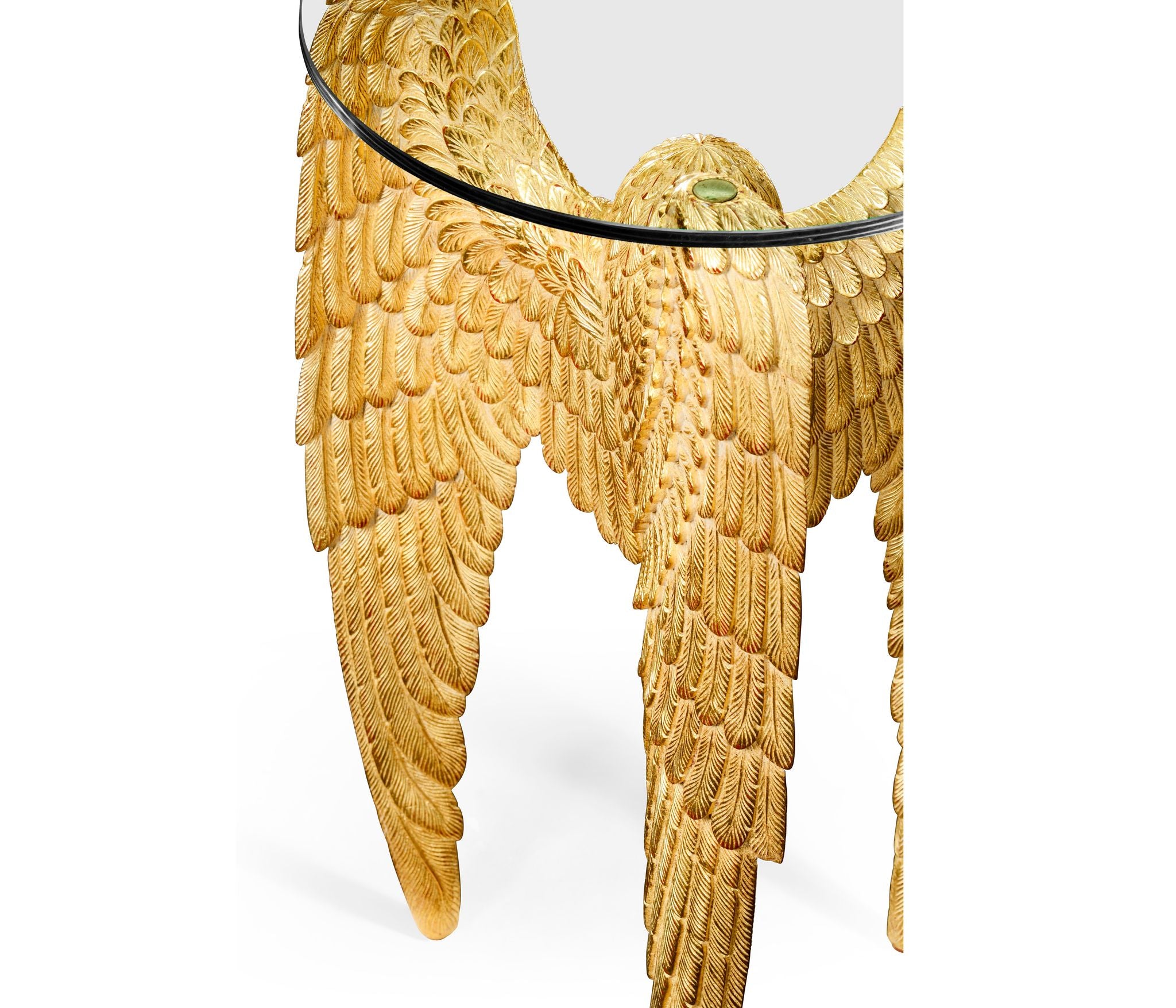 Jonathan Charles Three Winged End Table