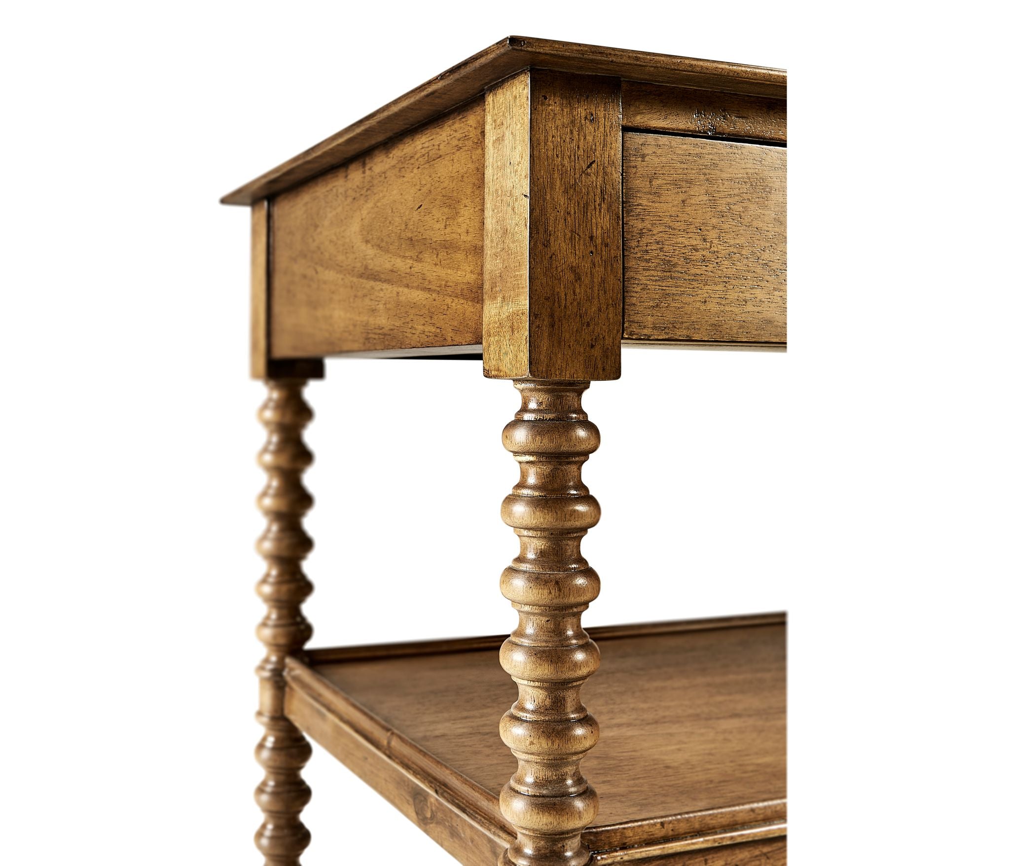 Jonathan Charles Tormarton End Table — Grey Fruitwood