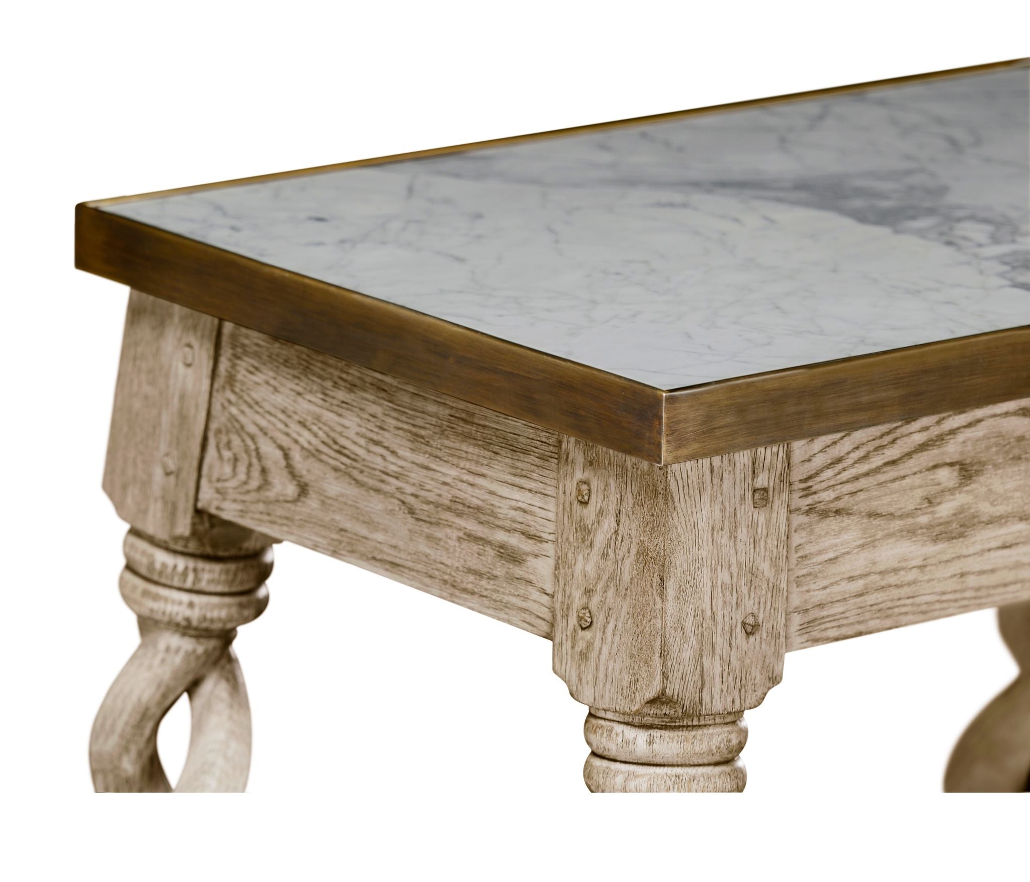 Jonathan Charles Purbeck Grey Oak Console