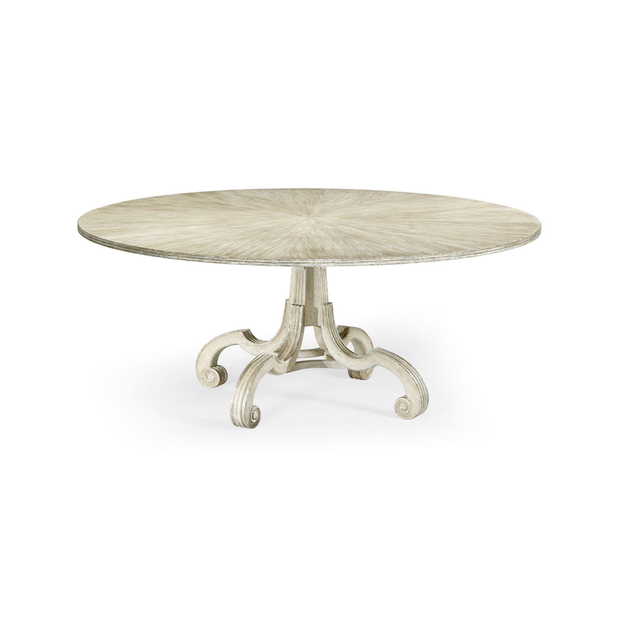 Jonathan Charles Lacock 70" Venetian WhiteOak DiningTable