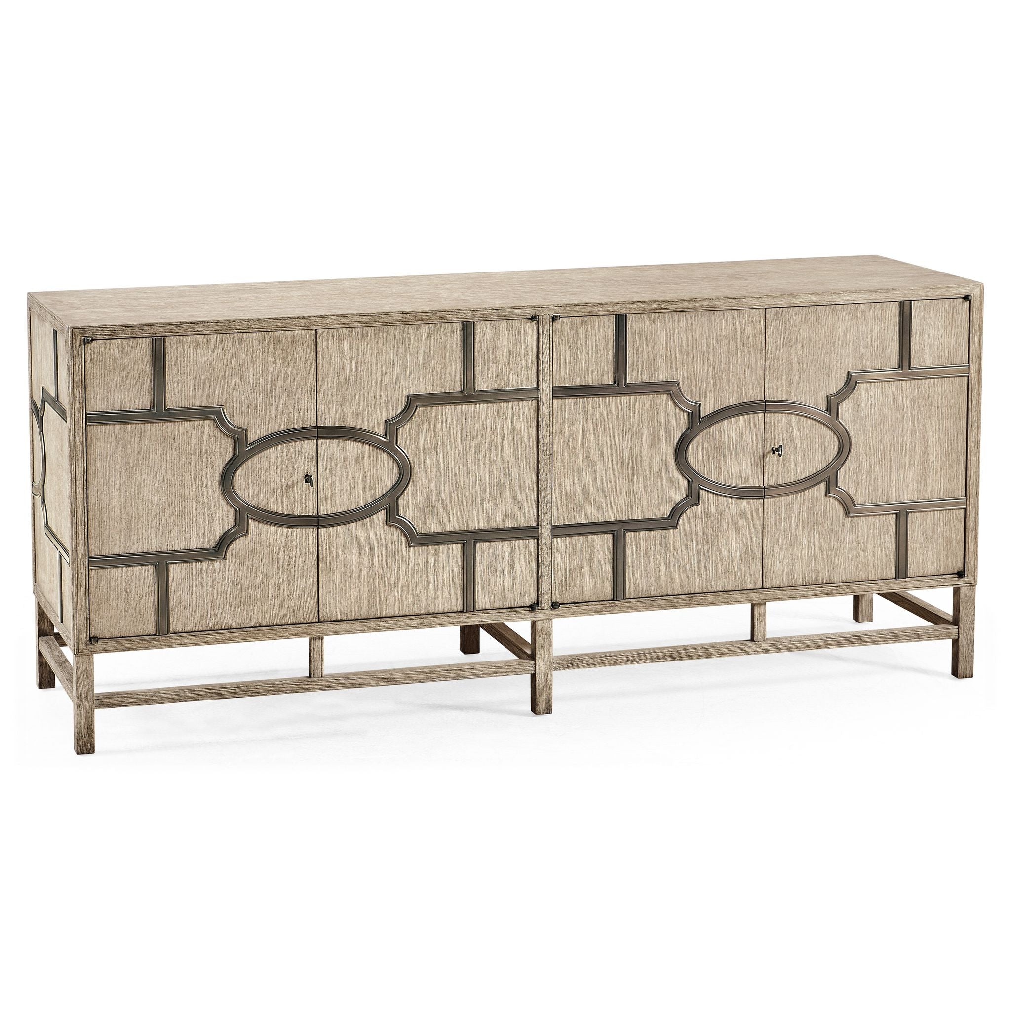 Jonathan Charles Hewlett Grey Oak Buffet