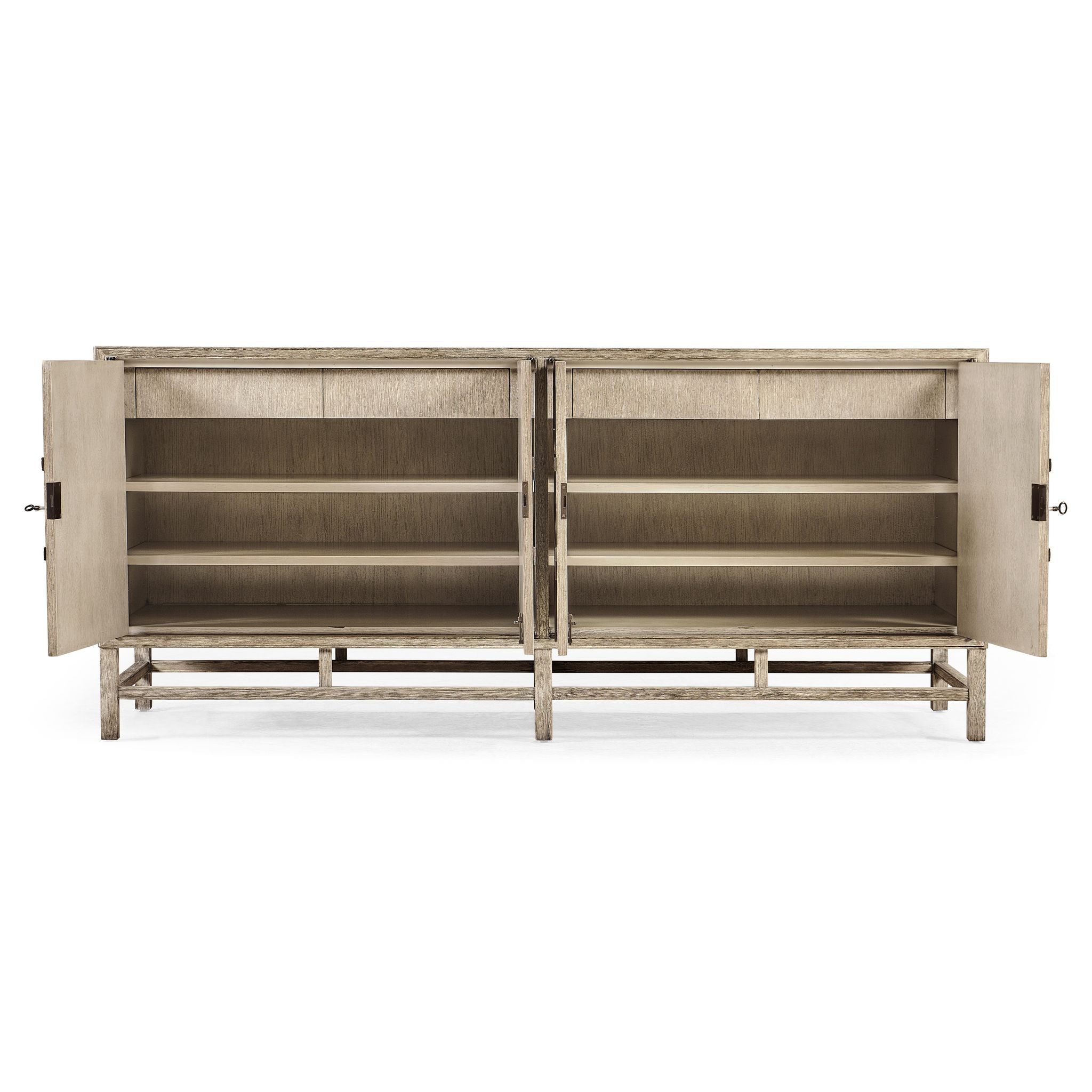 Jonathan Charles Hewlett Grey Oak Buffet