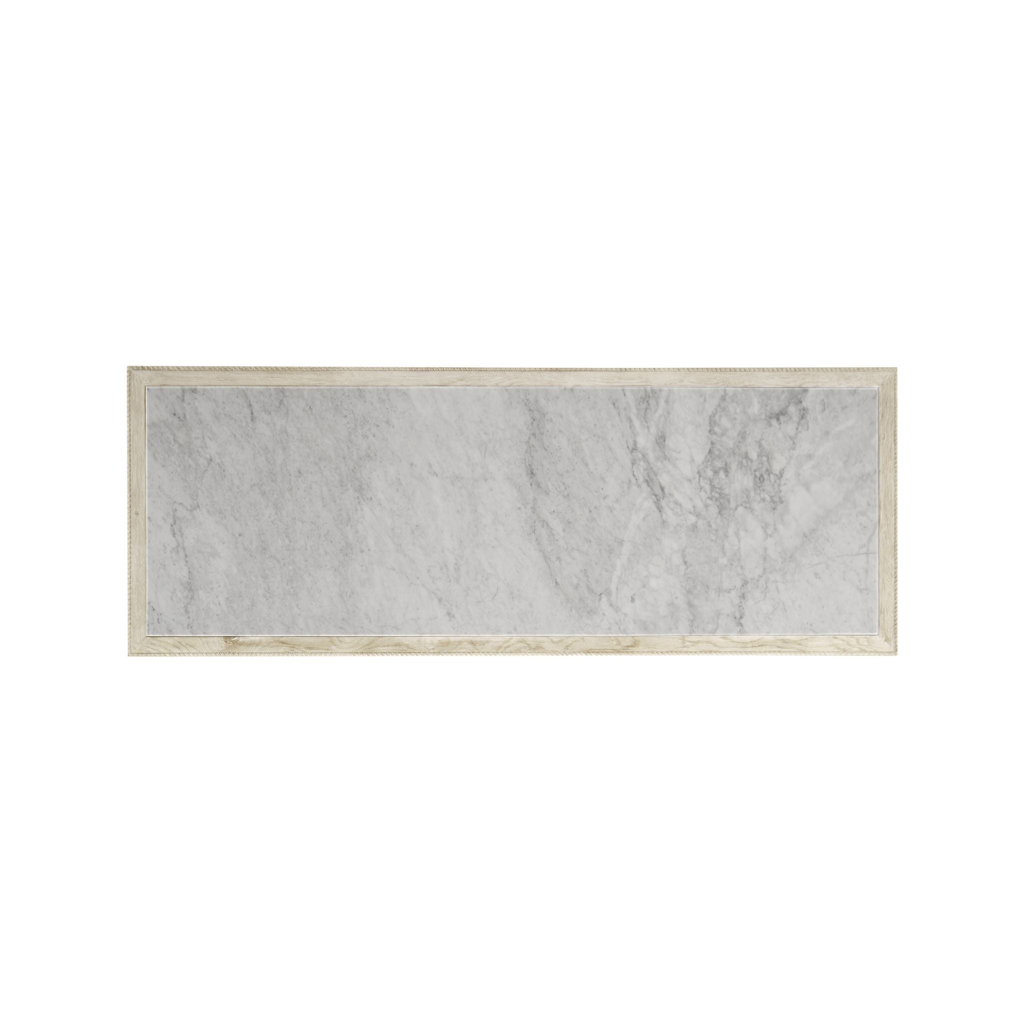 Jonathan Charles York Venetian White Oak Console