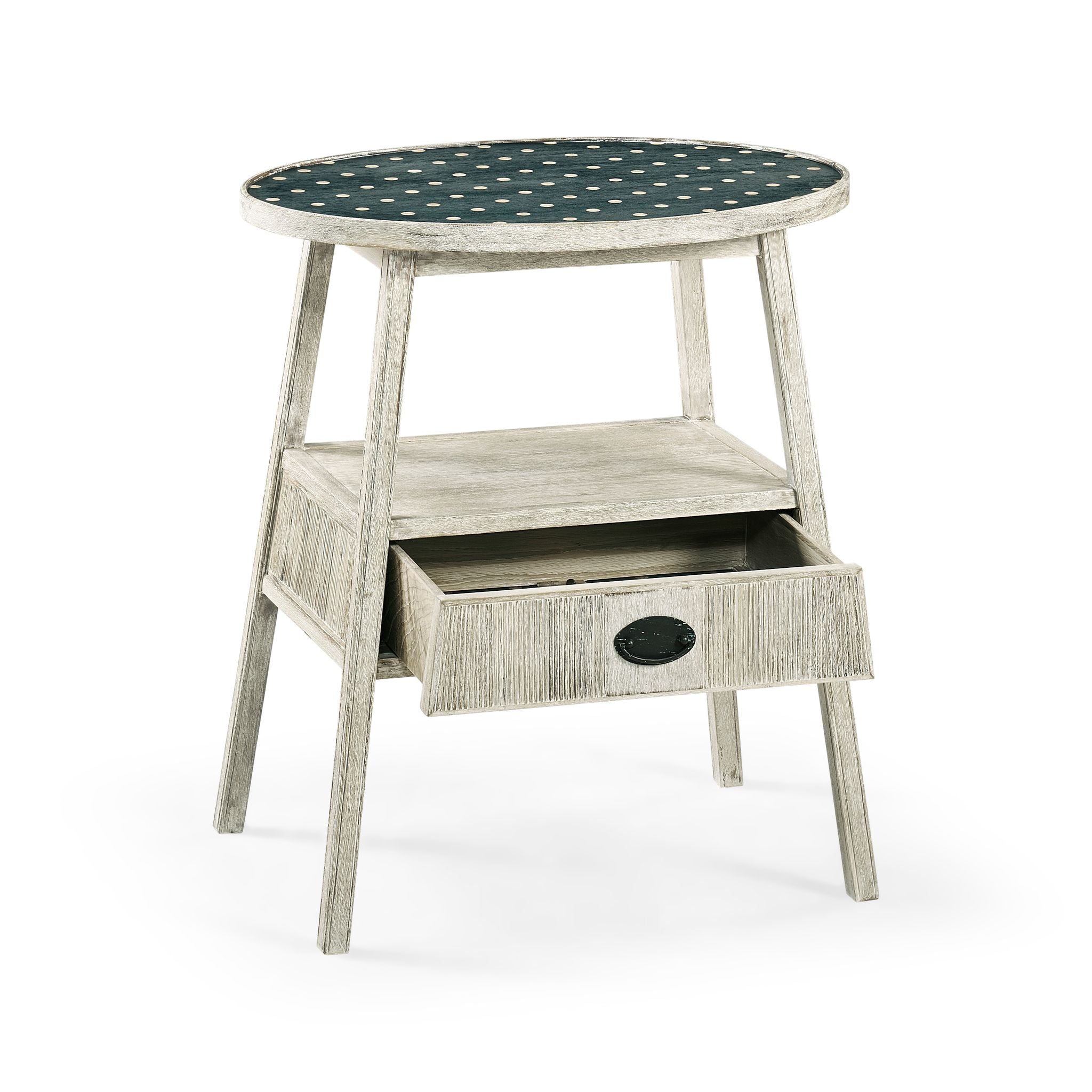 Jonathan Charles Bywater Washed Acacia Side Table