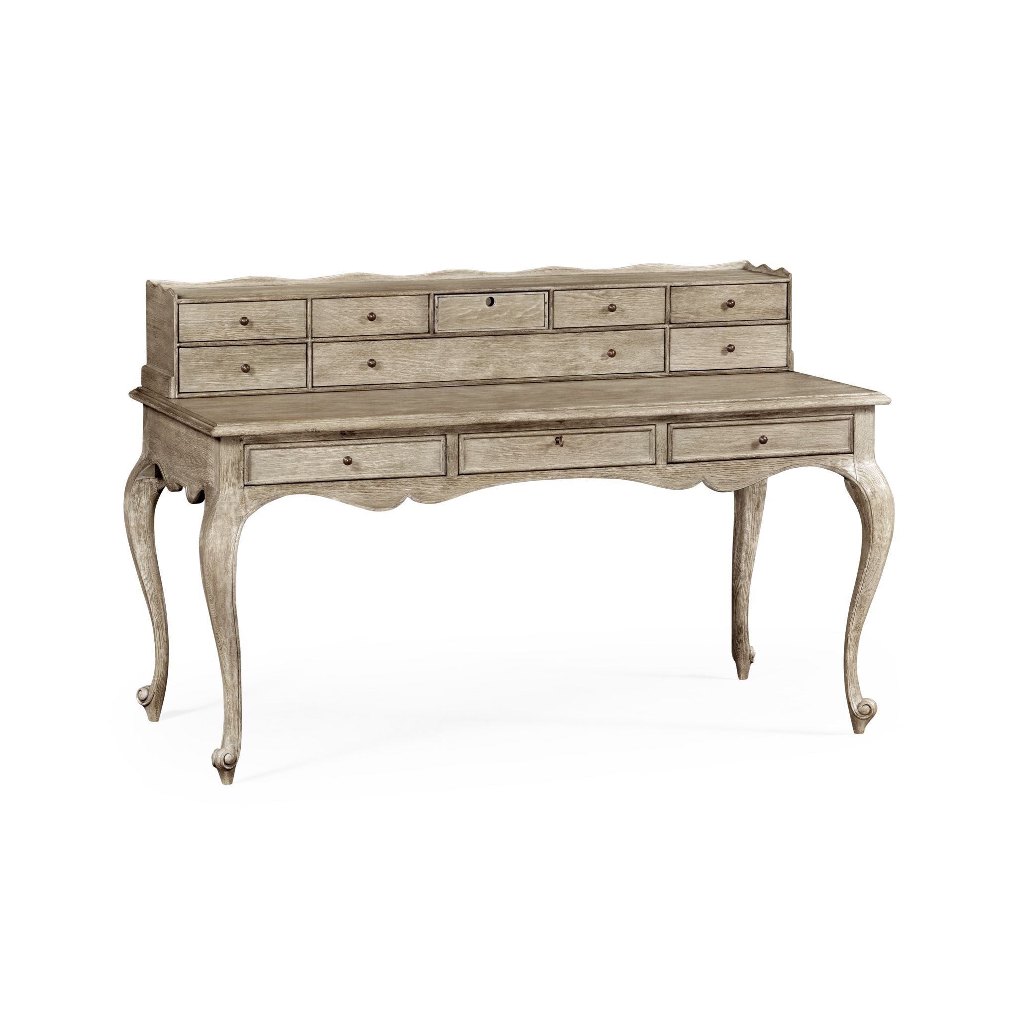 Jonathan Charles Feather Inlay Coffee Table