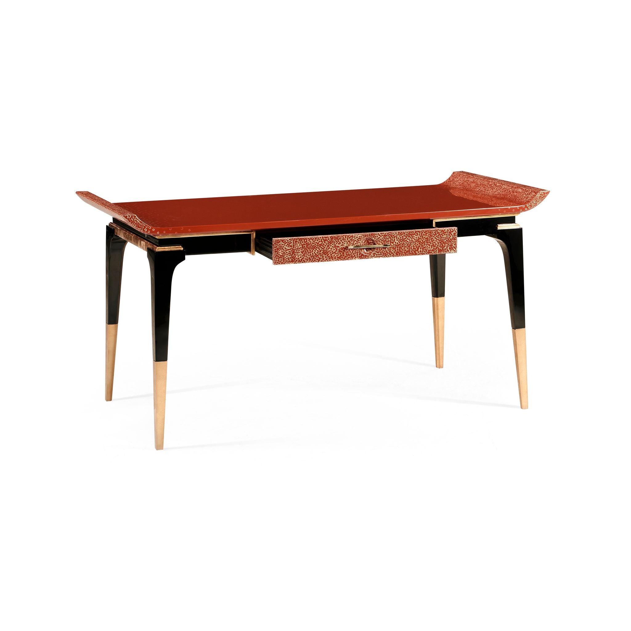 Jonathan Charles Red Emperor Desk