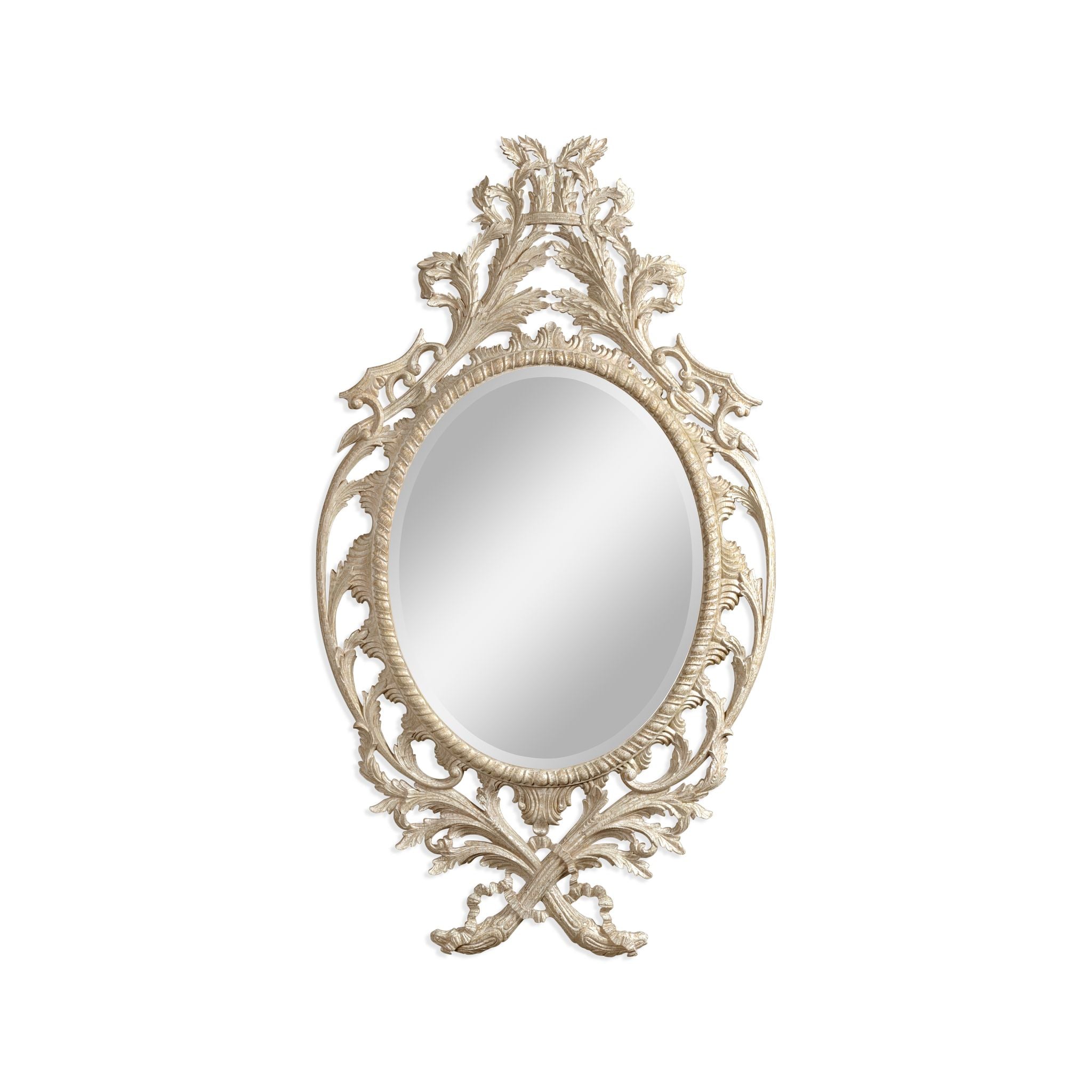 Jonathan Charles Leicester Venetian White Oak Mirror