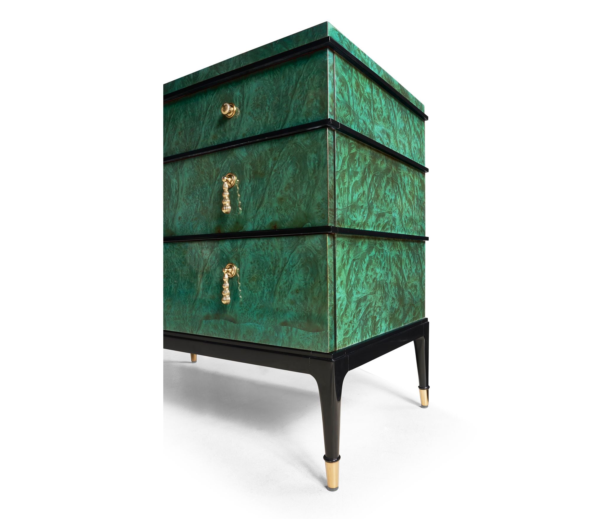 Jonathan Charles Jacques Bachelors Chest - Emerald