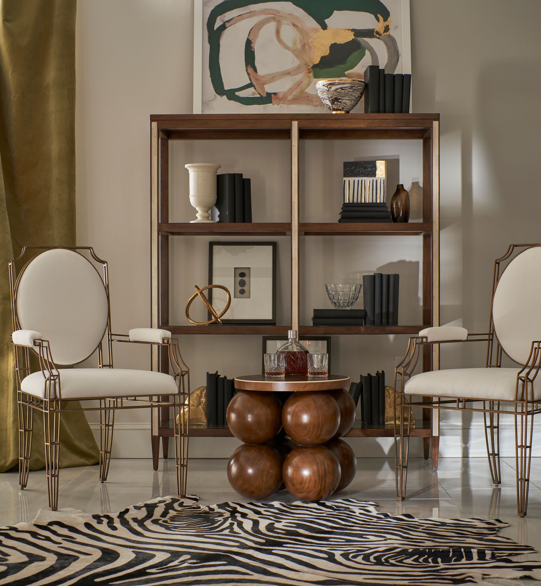 Jonathan Charles XO Arm Chair