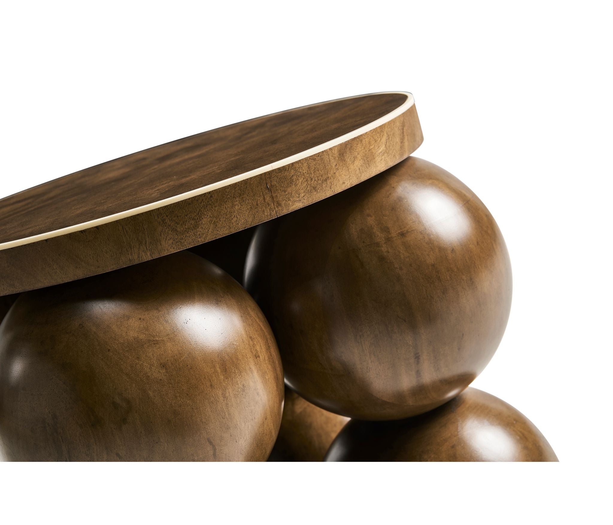 Jonathan Charles Orb Round Accent Table