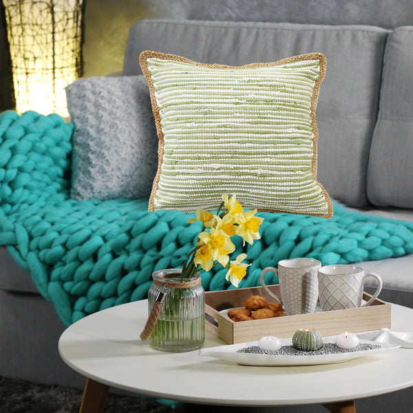 LR Home Riley Pillow — Sweet Pea