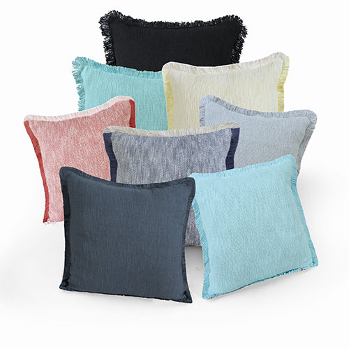 LR Home Aspen Pillow — True Navy