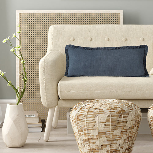 LR Home Aspen Pillow — True Navy