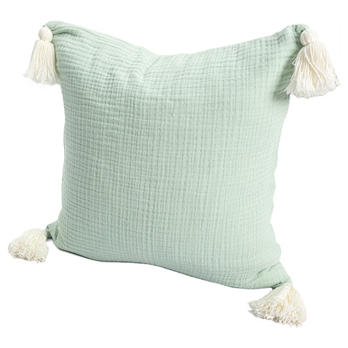 LR Home Amari Pillow — Gossamer Green