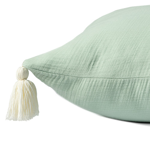 LR Home Amari Pillow — Gossamer Green