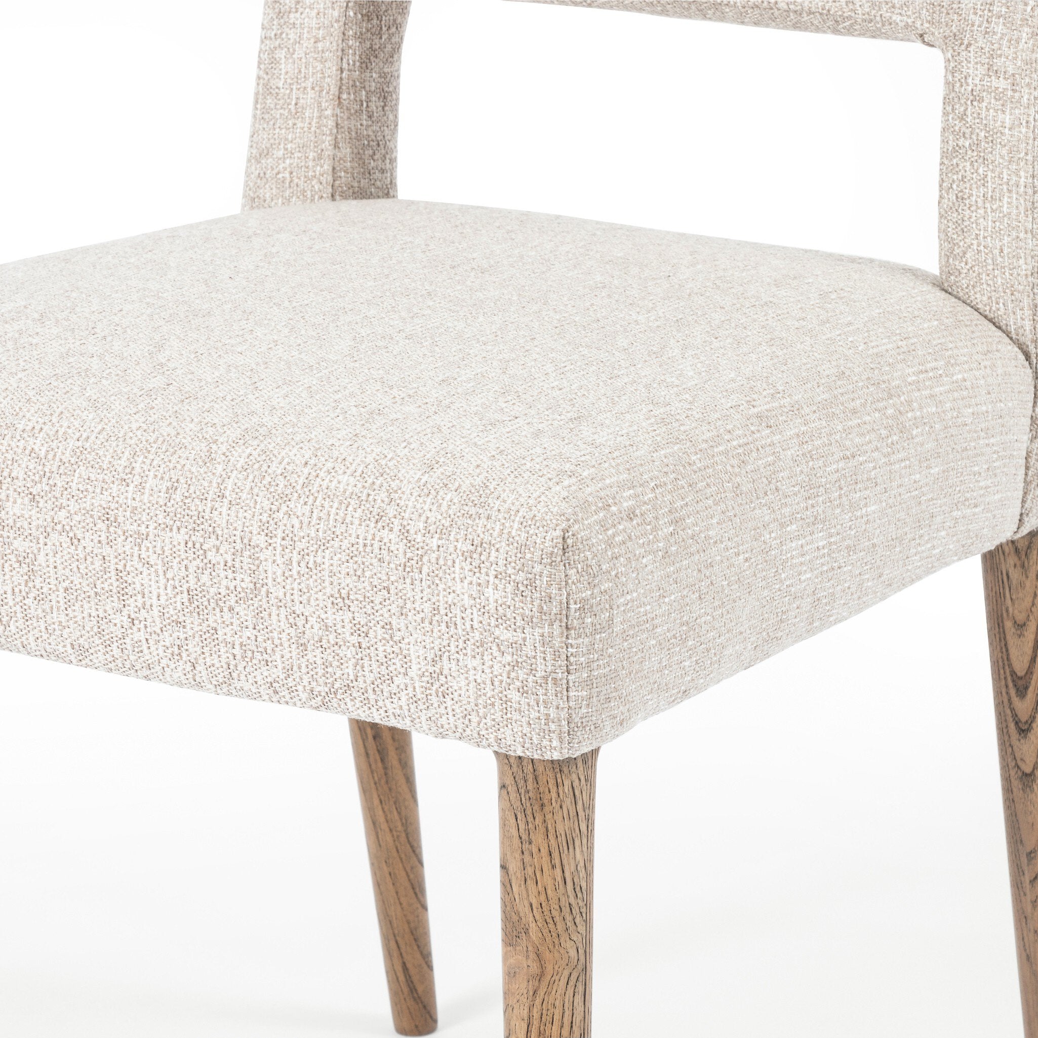 Four Hands Joseph Dining Chair — Light Camel-Toasted Oak