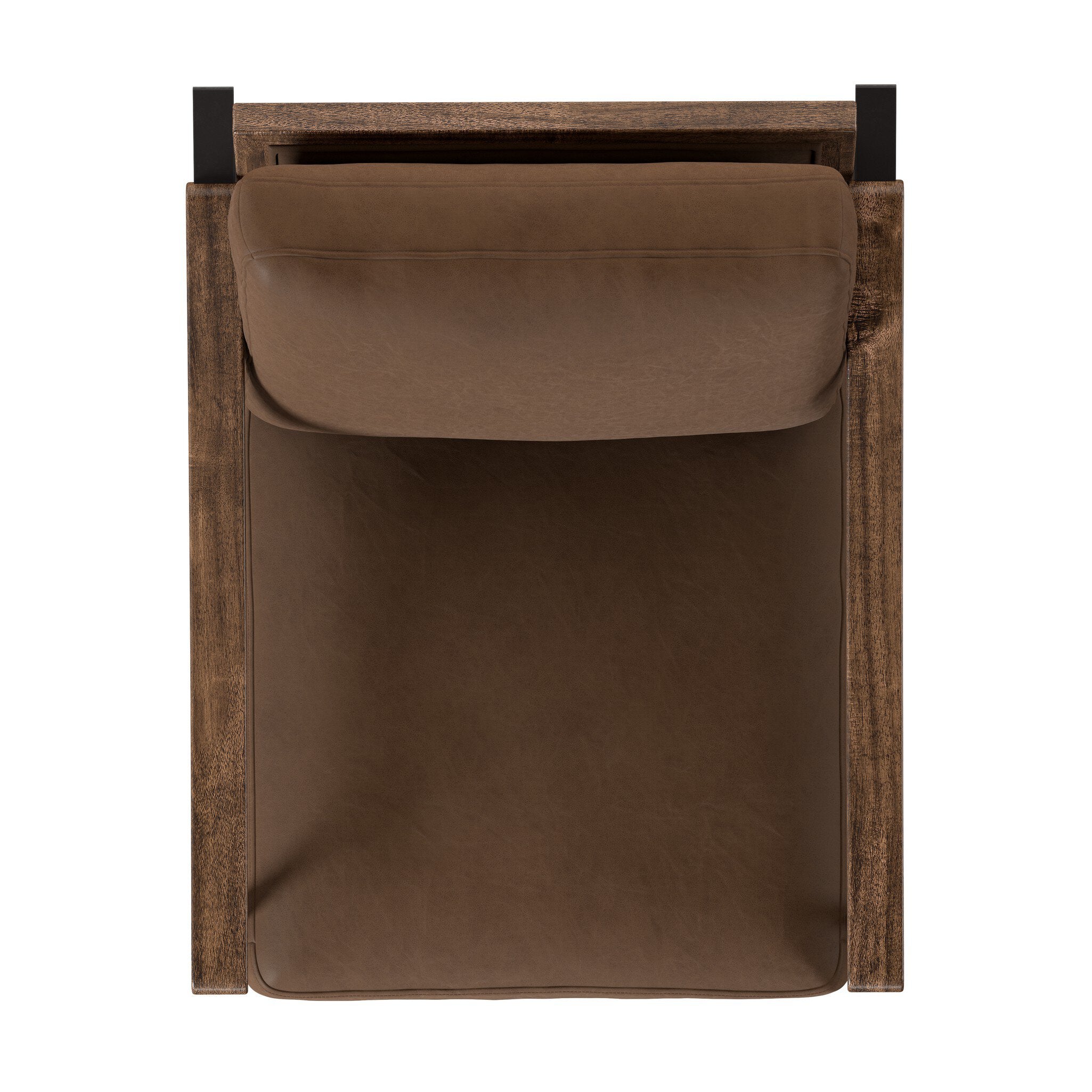 Four Hands Kennedy Chair — Maestro Cigar-Vintage Parawood-Gunmetal
