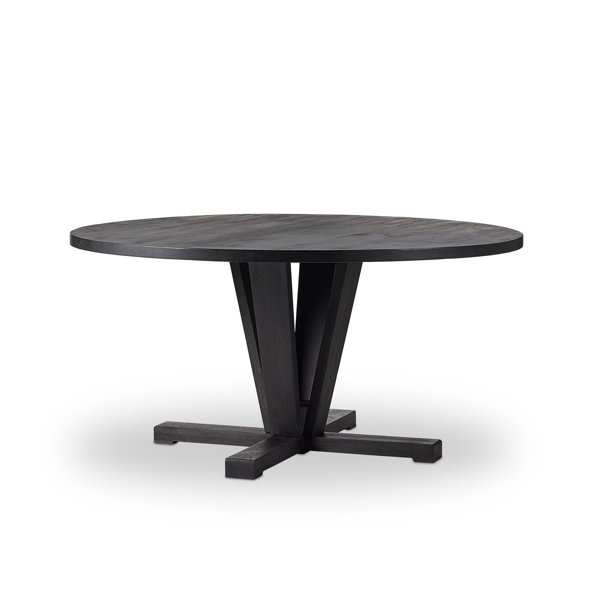 Four Hands Cobain Dining Table — Flint Black