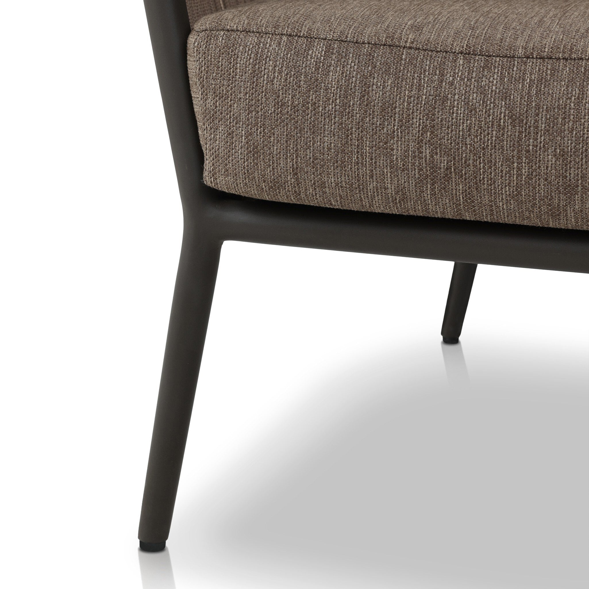 Four Hands Porto Outdoor Chair — Ellor Brown-Bronze-Khaki Rope