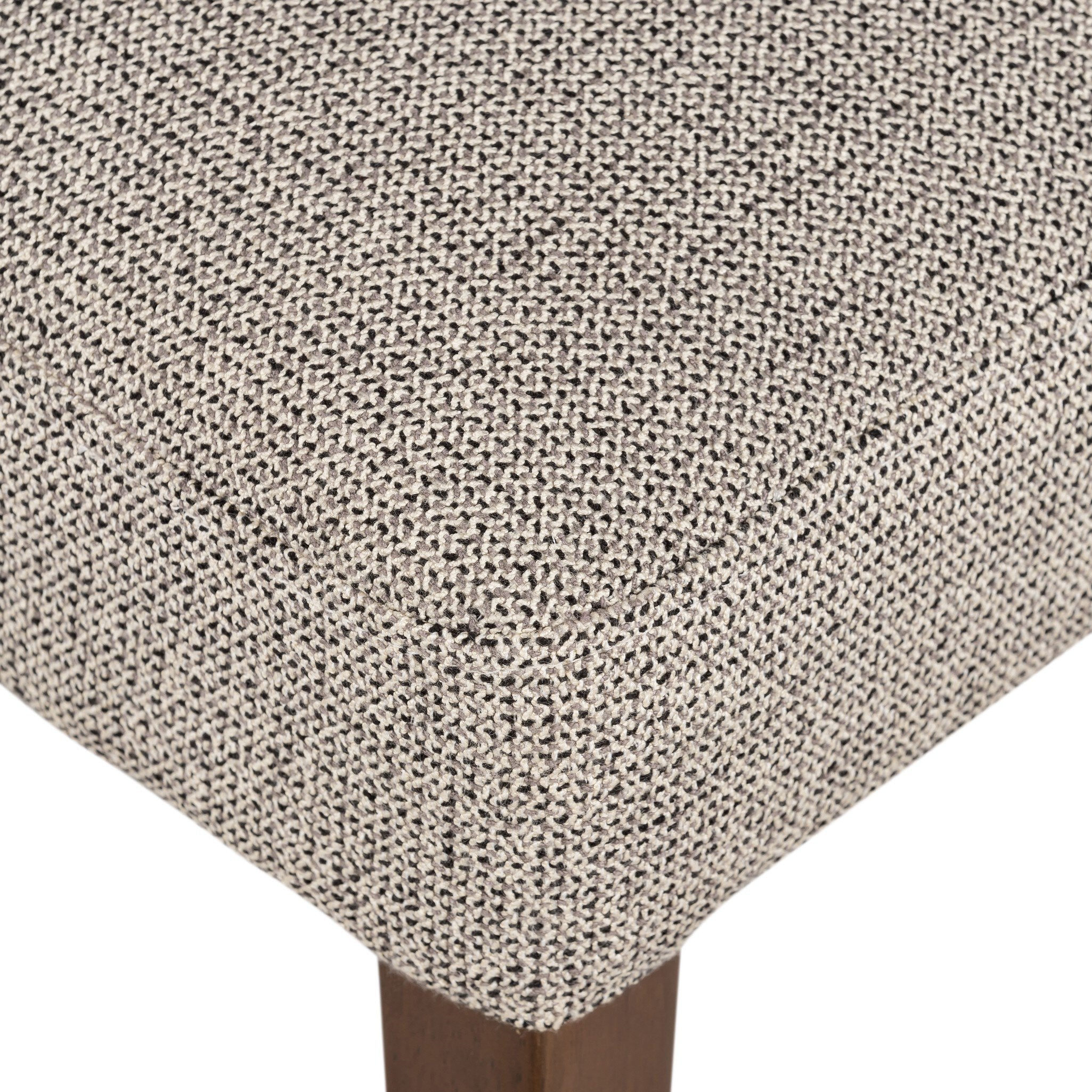Four Hands Ferris Dining Chair — Nubuck Charcoal-Tulsa Ink-Antique Sable