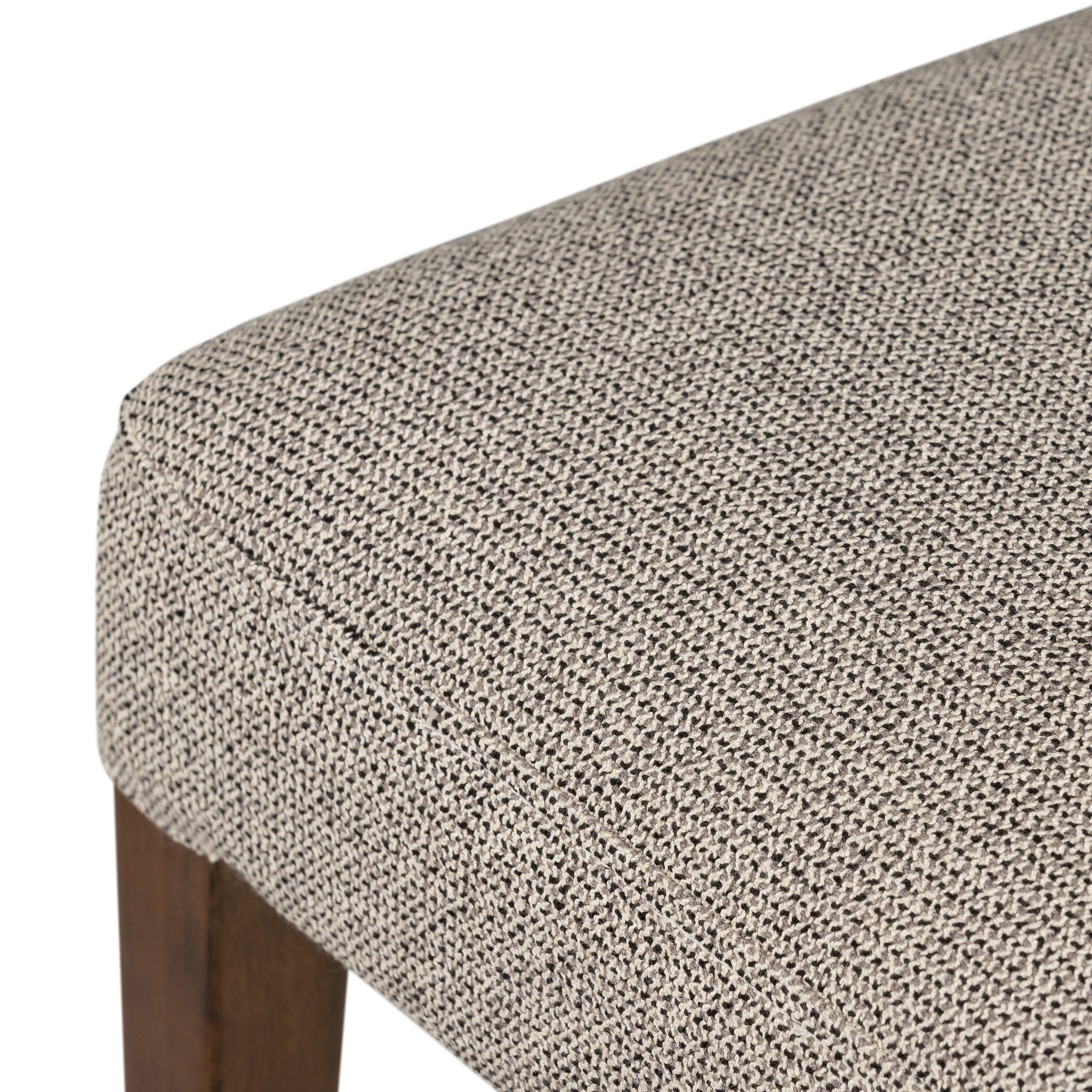Four Hands Ferris Dining Chair — Nubuck Charcoal-Tulsa Ink-Antique Sable
