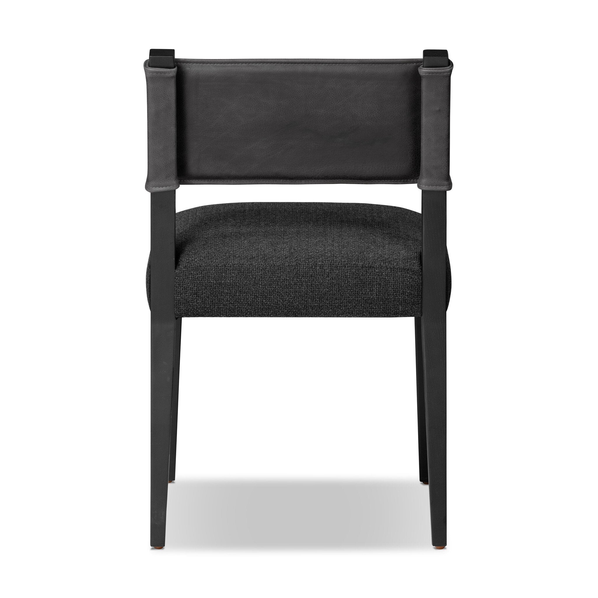 Four Hands Ferris Dining Chair — Palermo Black-Gibson Black-Black Ash