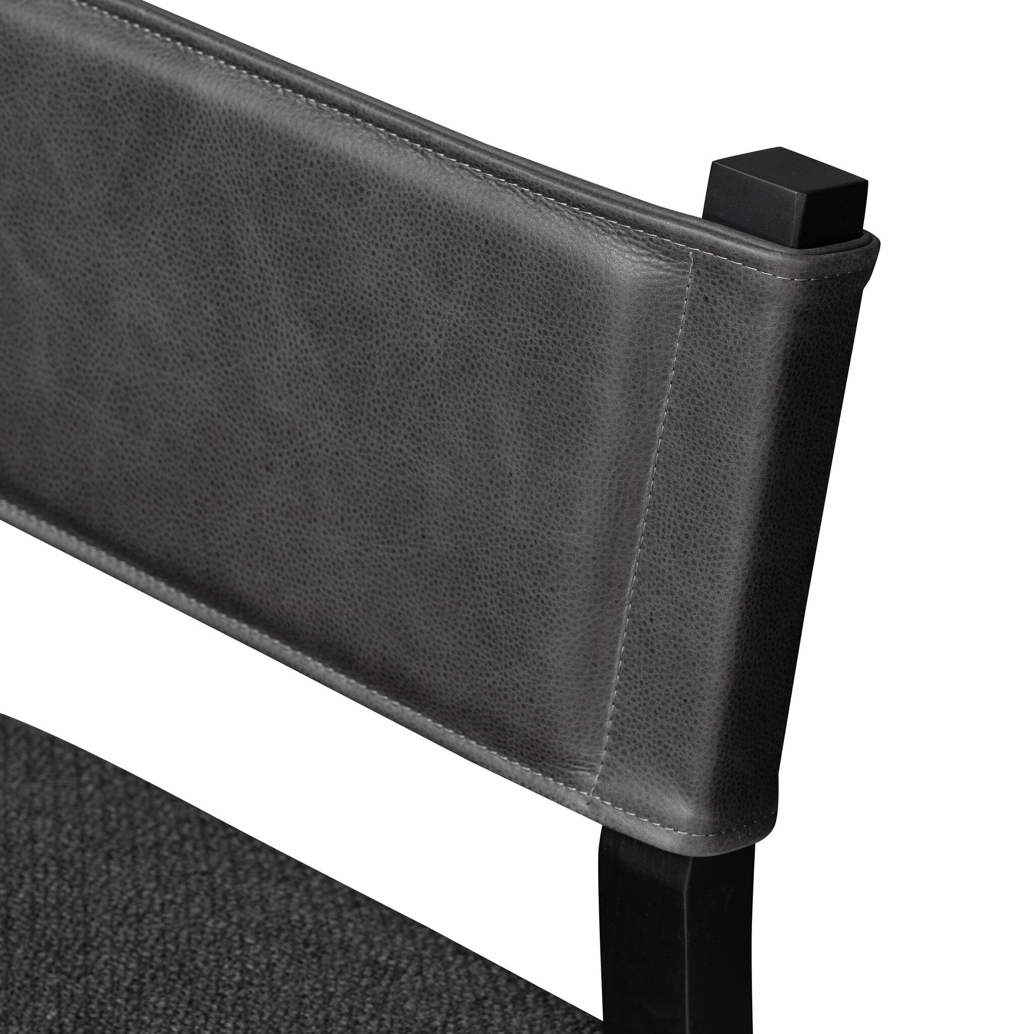 Four Hands Ferris Dining Chair — Palermo Black-Gibson Black-Black Ash