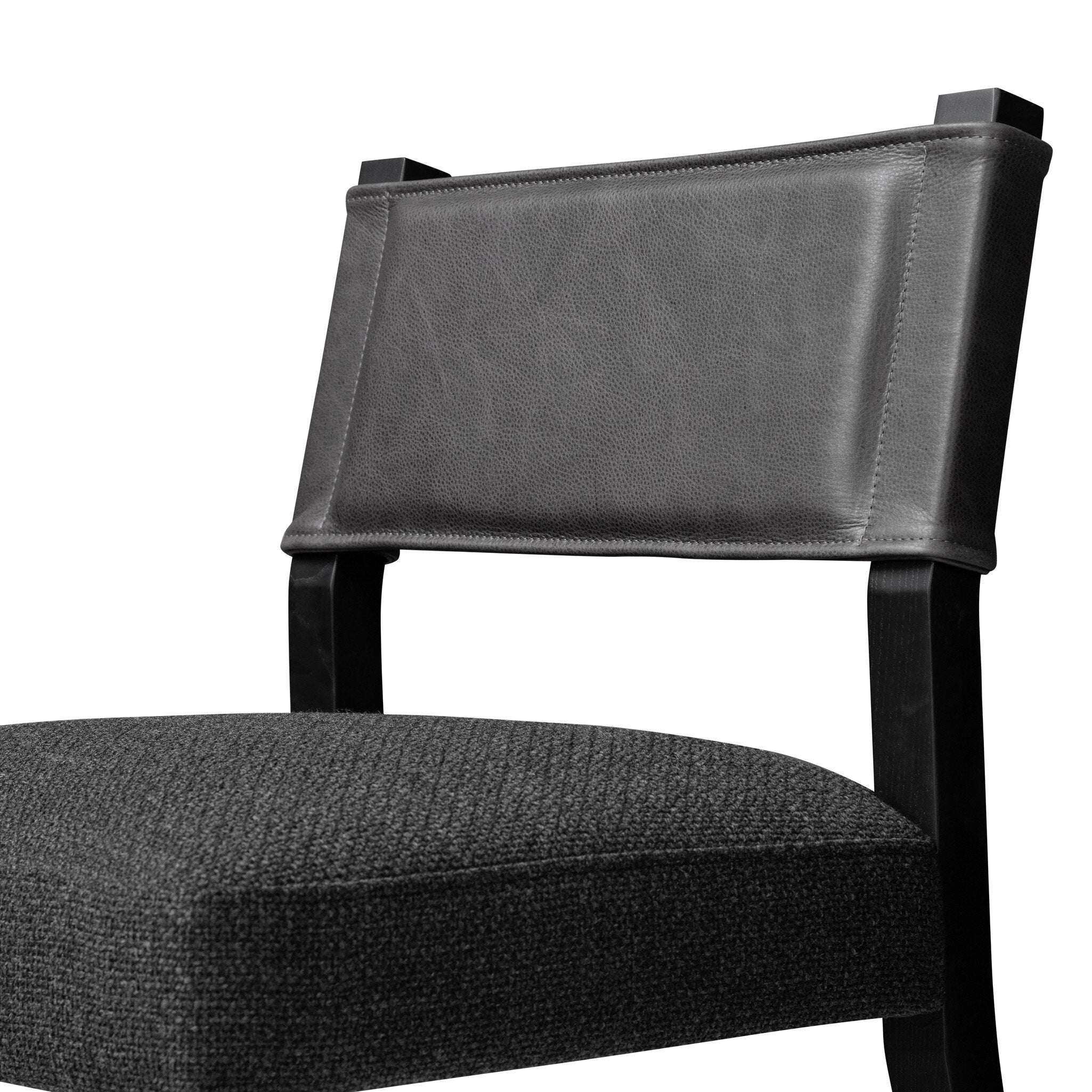 Four Hands Ferris Dining Chair — Palermo Black-Gibson Black-Black Ash