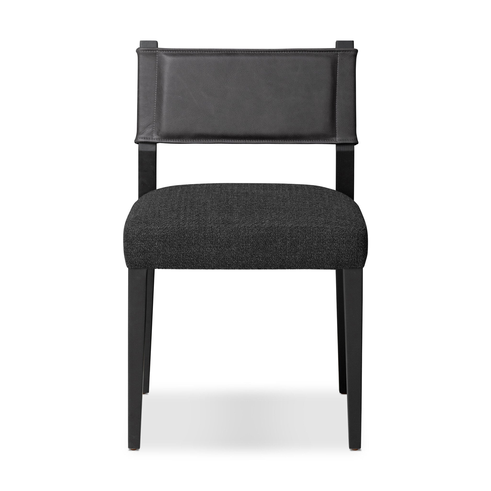 Four Hands Ferris Dining Chair — Palermo Black-Gibson Black-Black Ash