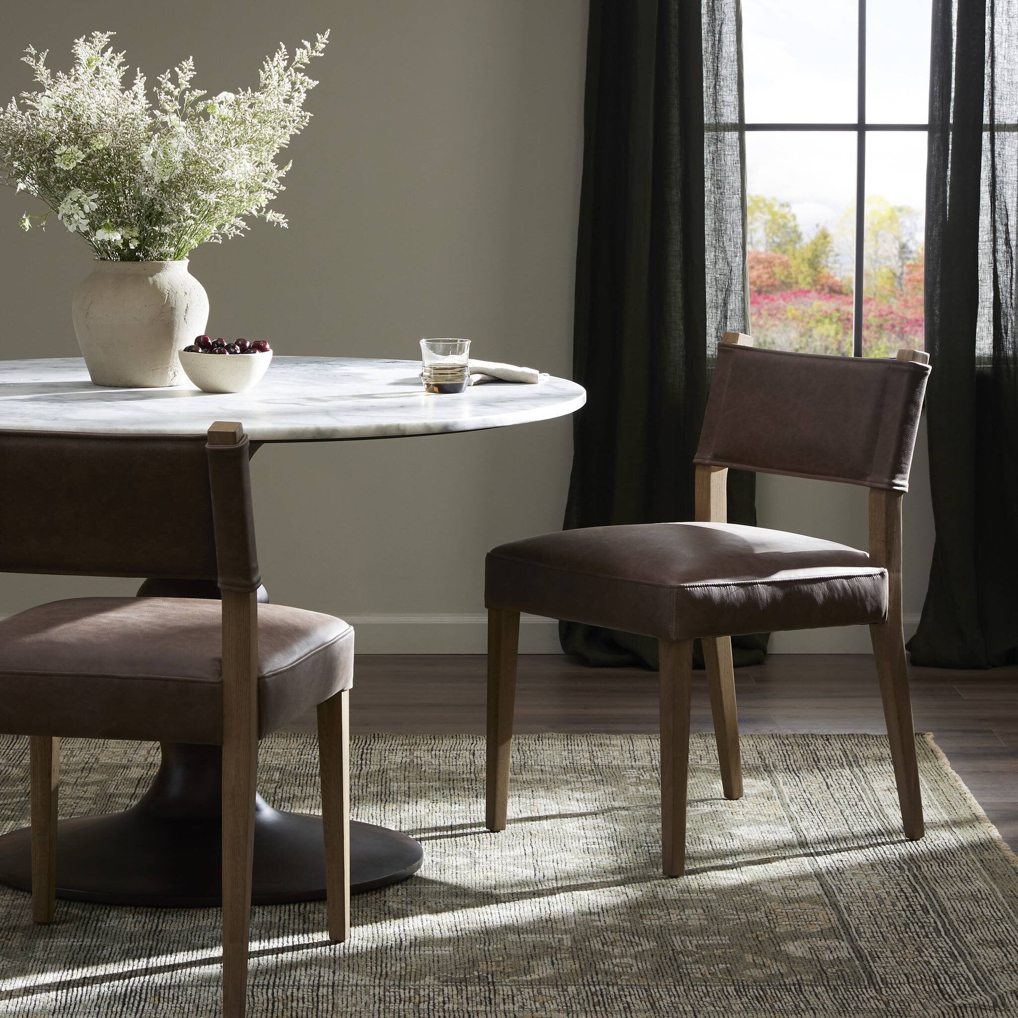 Four Hands Ferris Dining Chair — Palermo Cigar-Light Oak