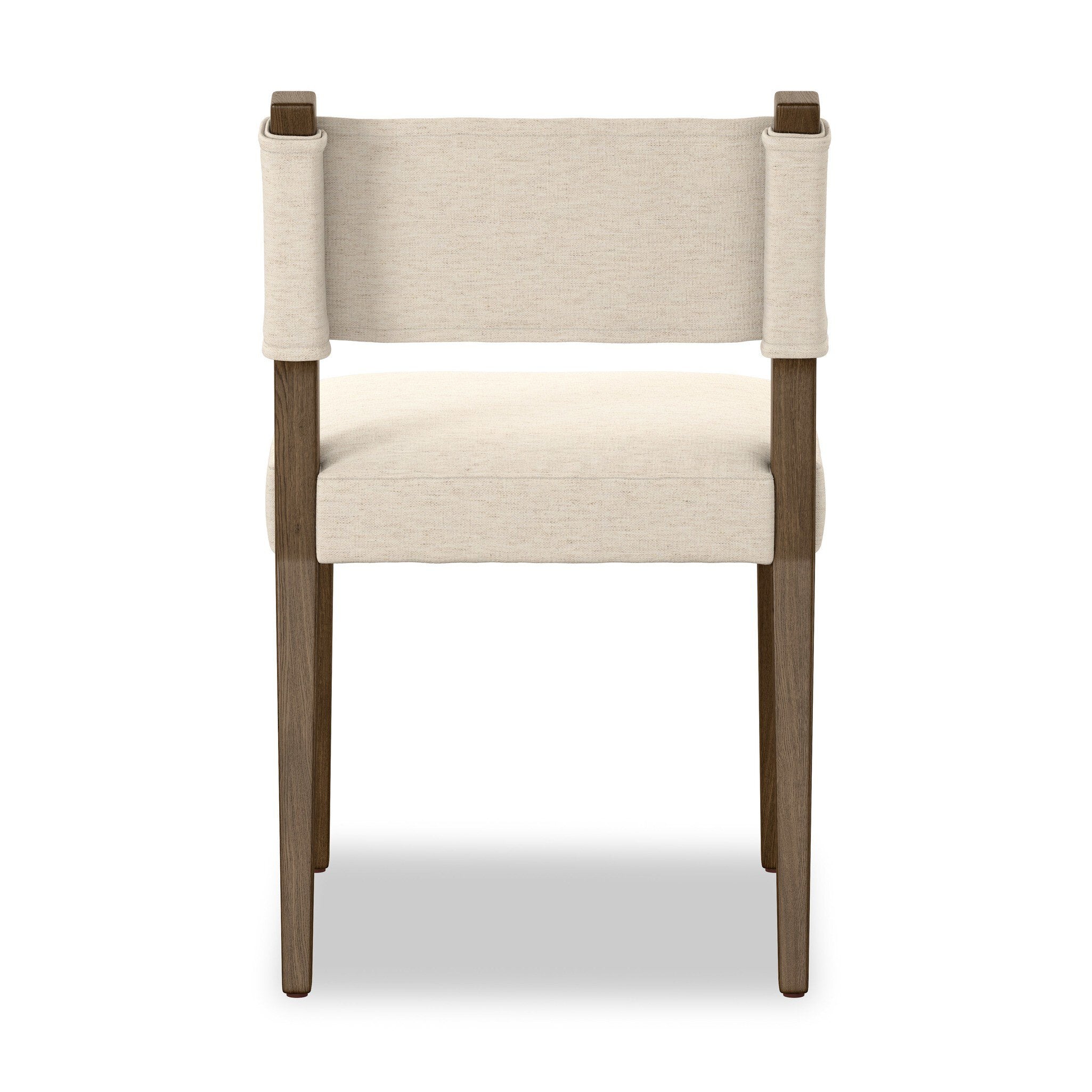 Four Hands Ferris Dining Chair — Crypton Nomad Snow-Amber Ash