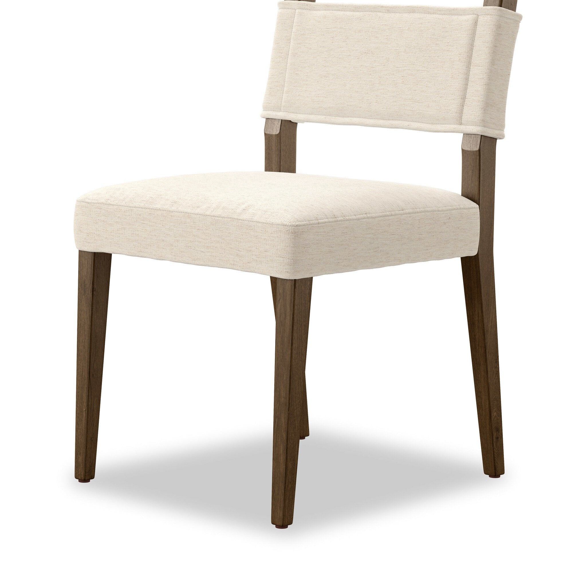 Four Hands Ferris Dining Chair — Crypton Nomad Snow-Amber Ash