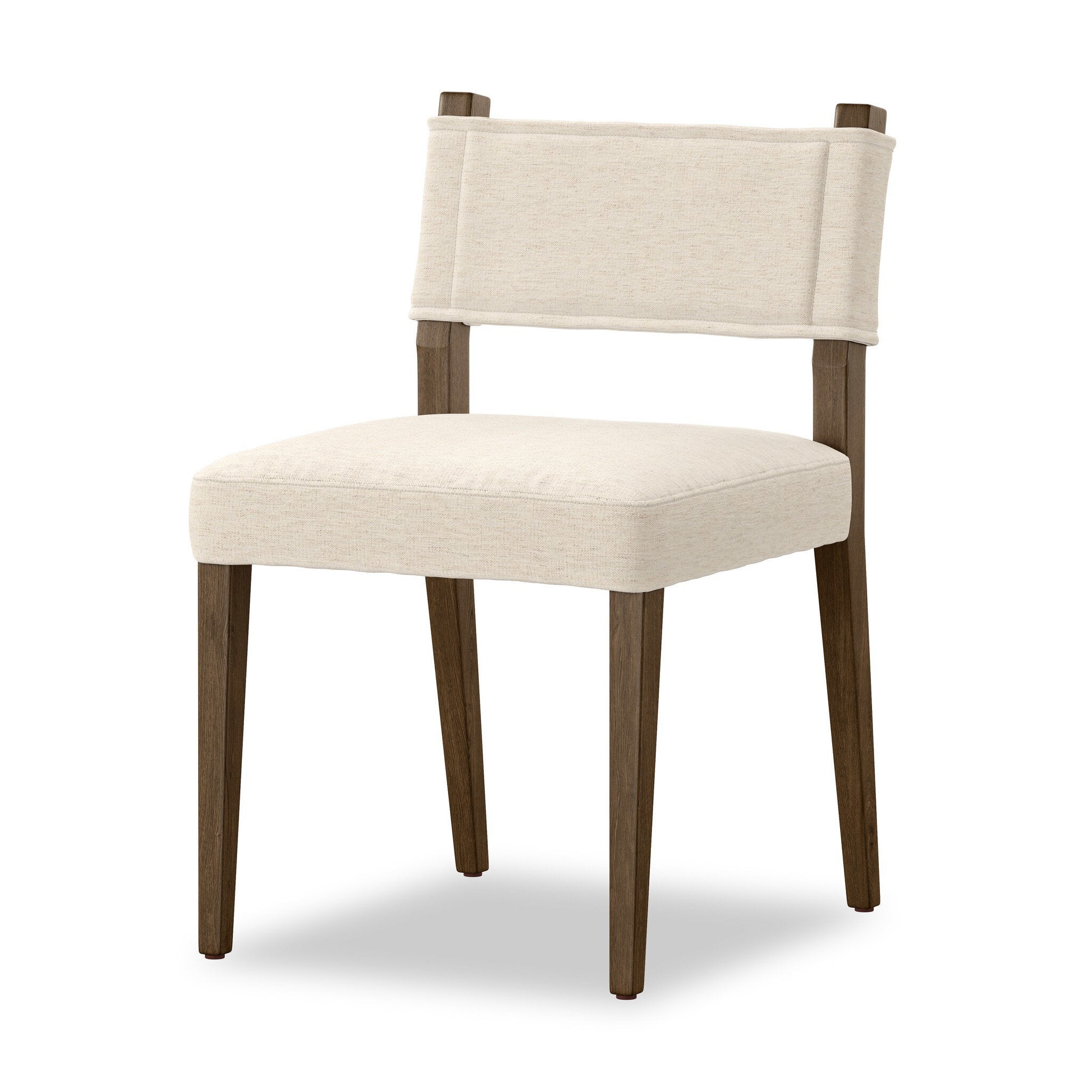 Four Hands Ferris Dining Chair — Crypton Nomad Snow-Amber Ash