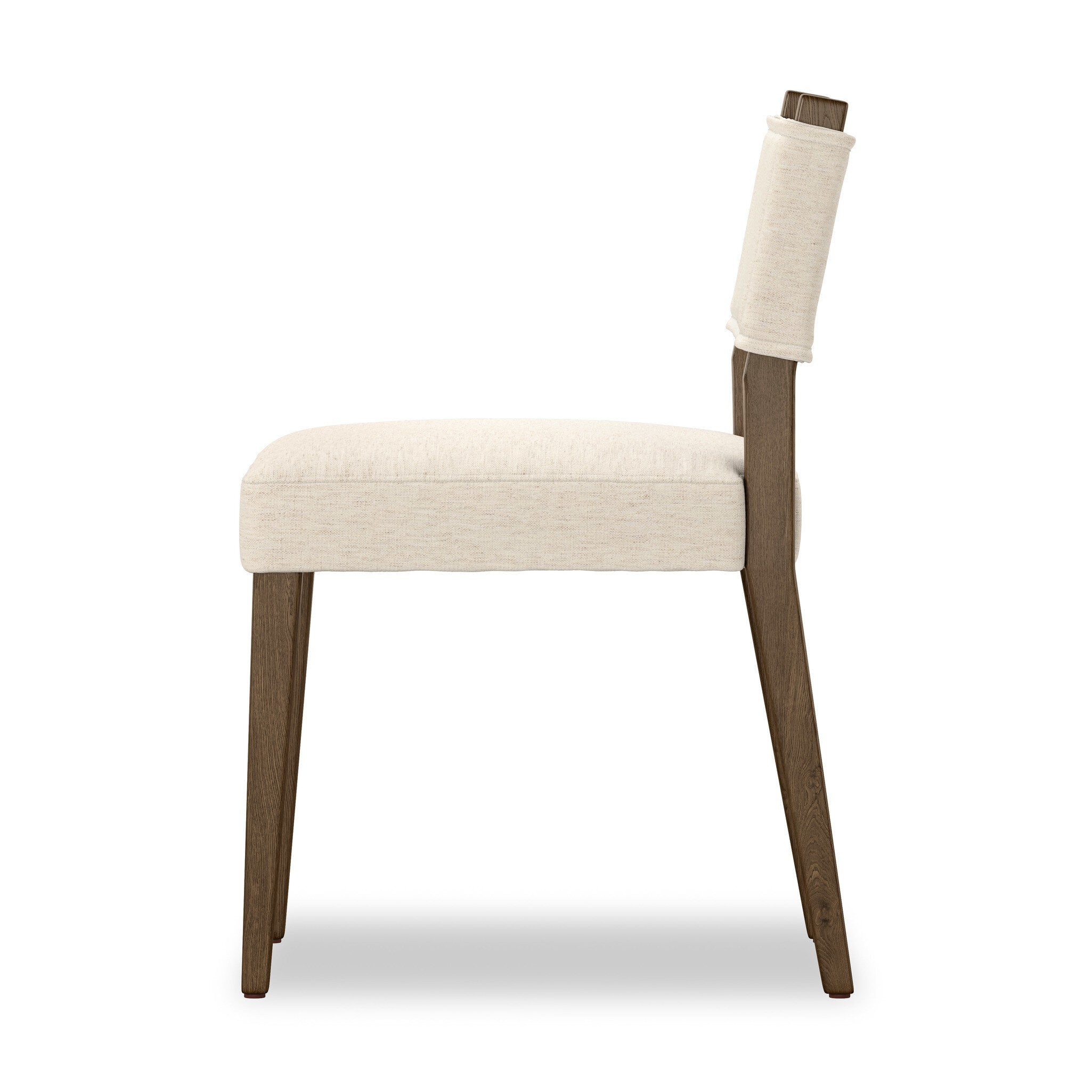Four Hands Ferris Dining Chair — Crypton Nomad Snow-Amber Ash