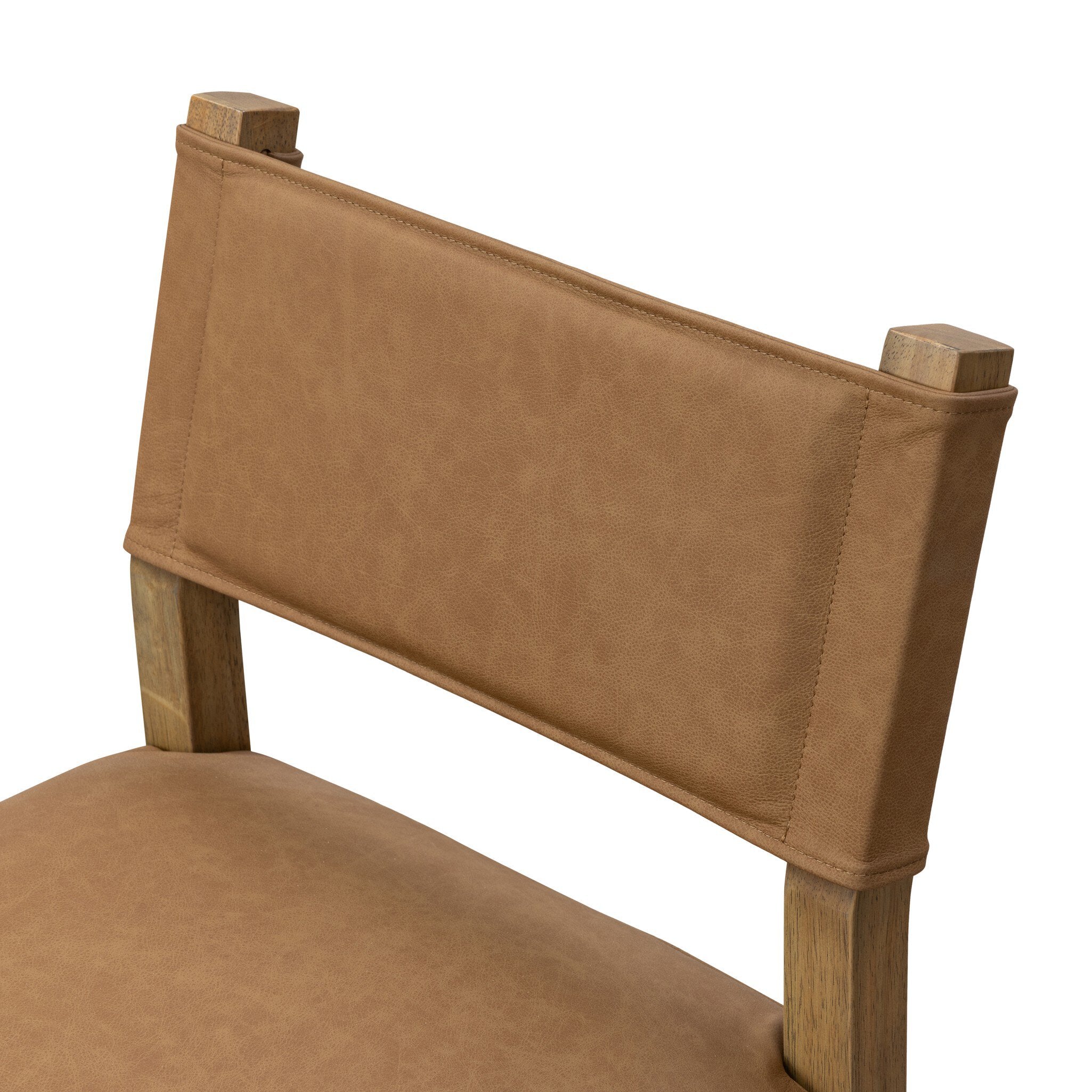 Four Hands Ferris Dining Chair — Maestro Camel-Burnished Parawood